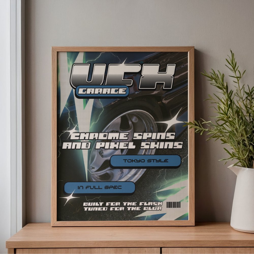 VFX Garage - Concept Cover Print product image (4)