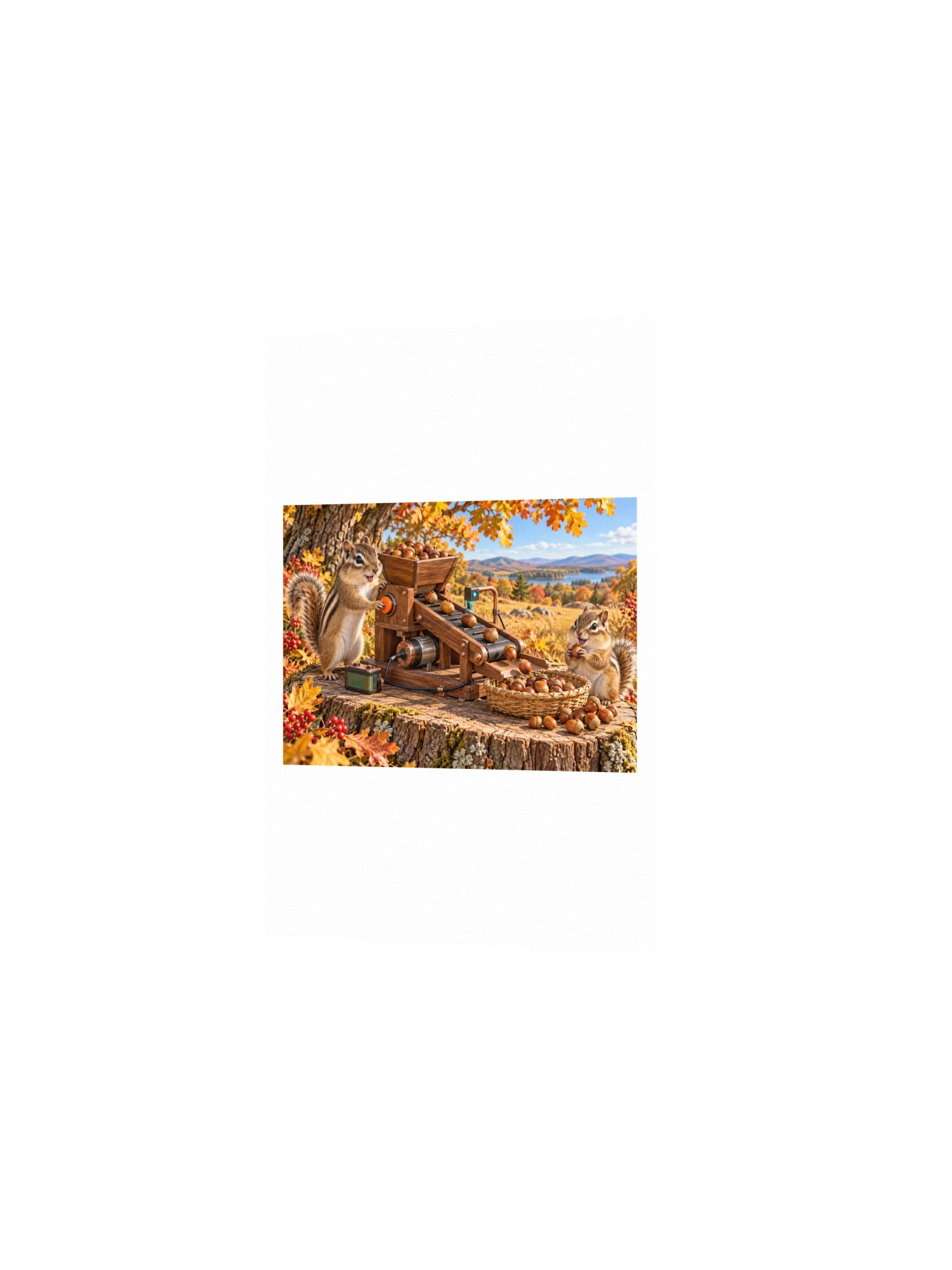 Snack Overflow Small Art Print product image (2)