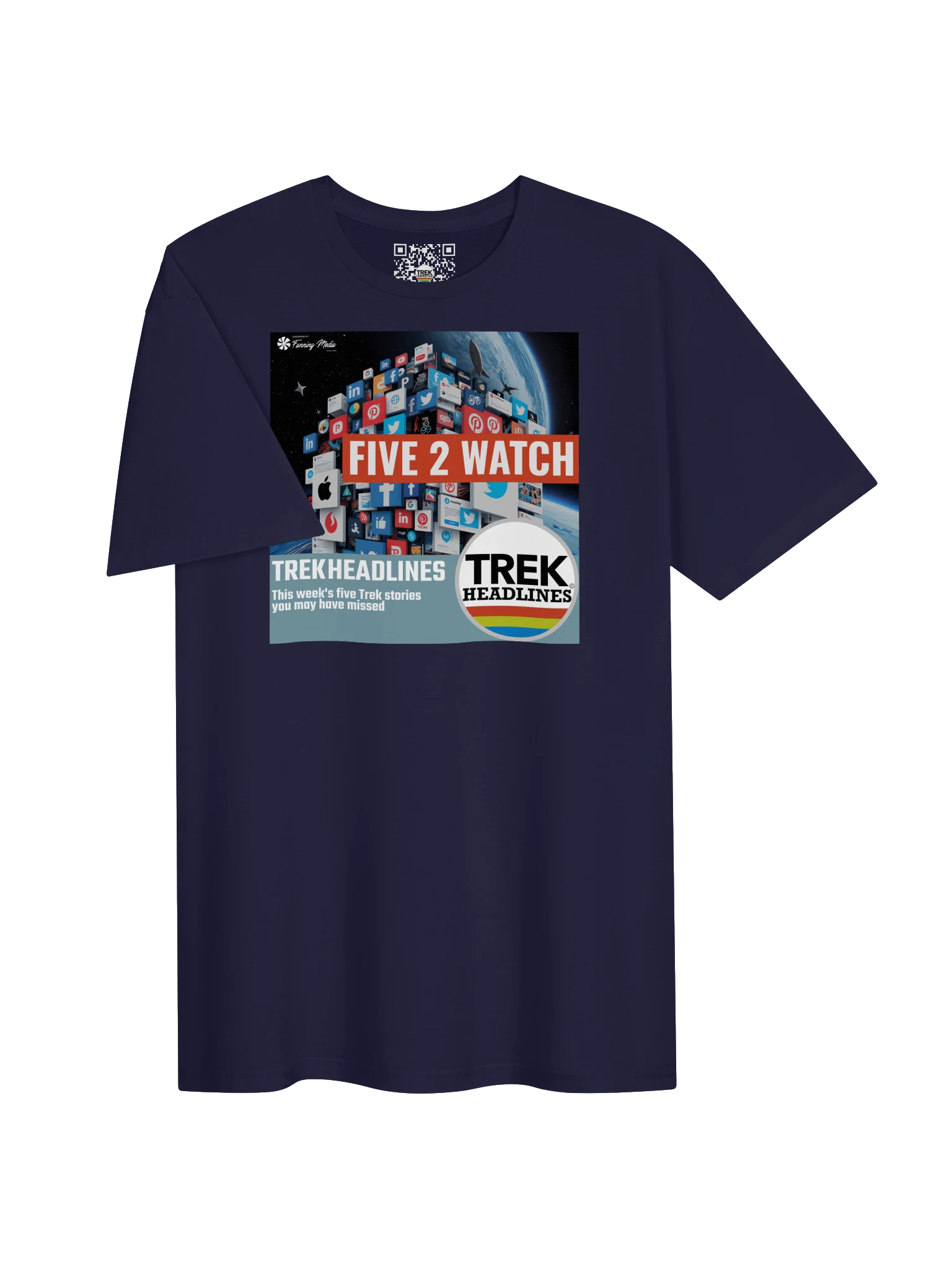 TekHeadlines Five 2 Watch Podcast Tee product image (3)