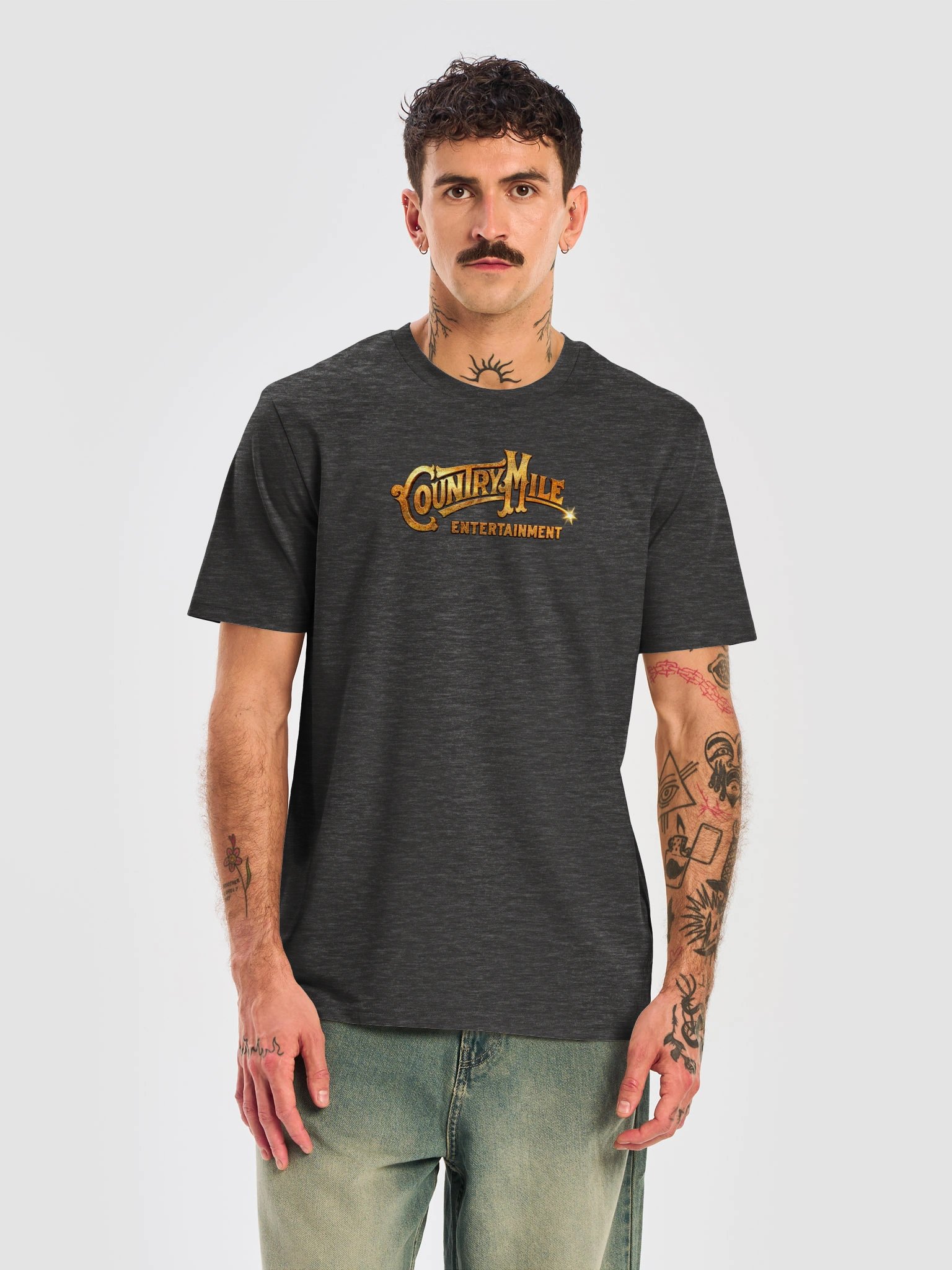 Country Mile Entertainment Gold Logo Tee product image (21)