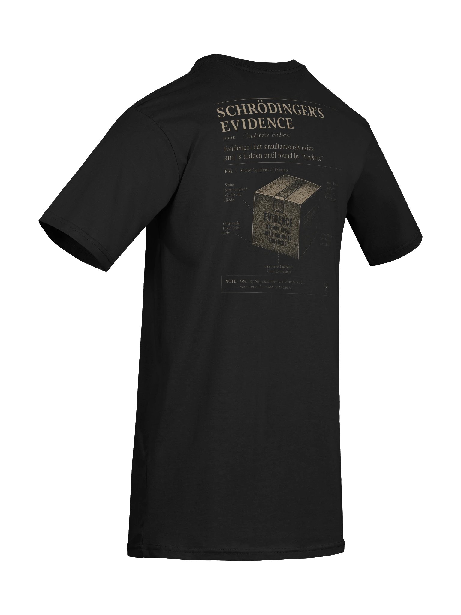 Schodinger's Evidence Shirt product image (12)