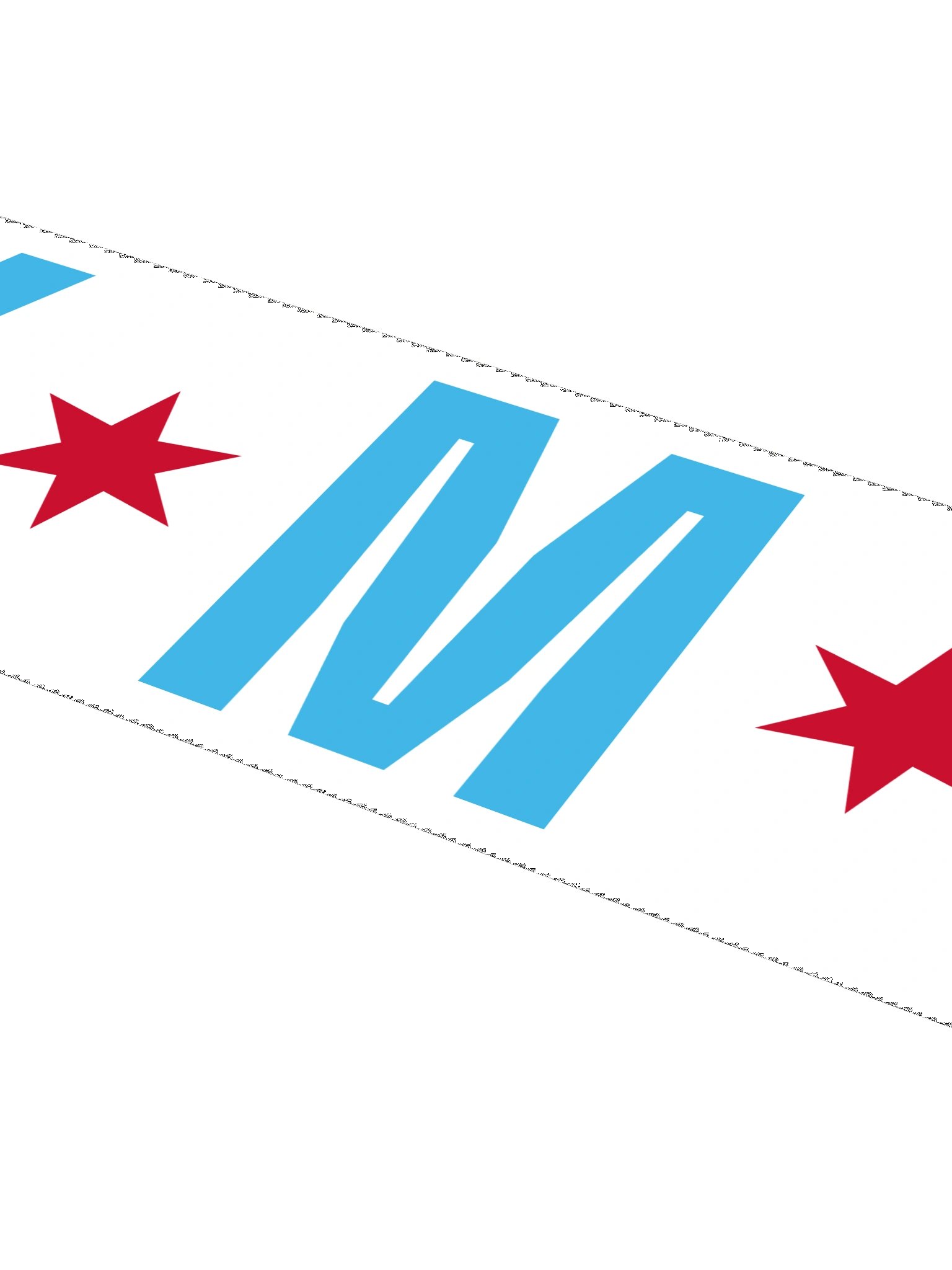 KMS Chicago Star Bumper Sticker product image (4)