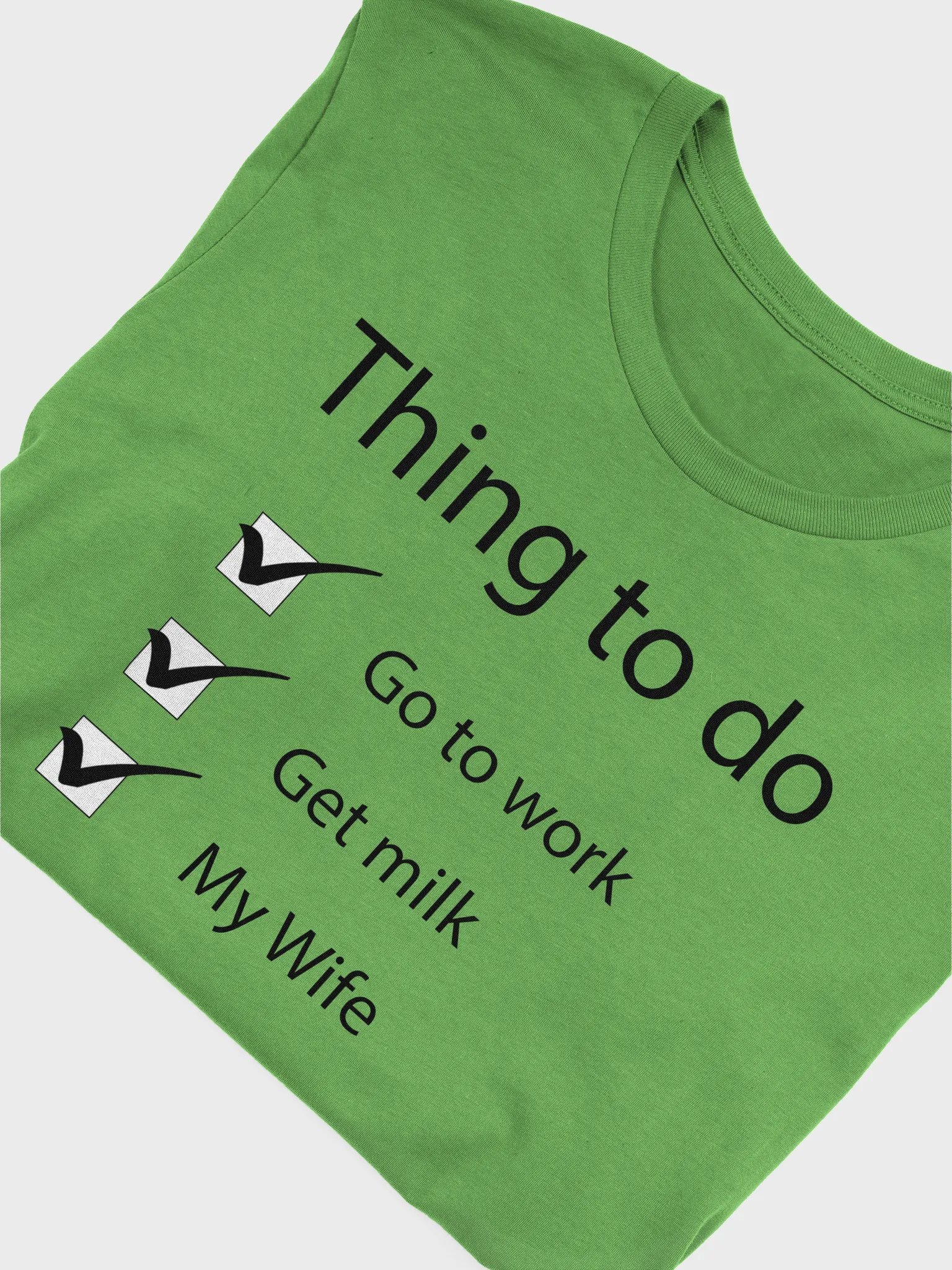 Things to do shirt product image (27)