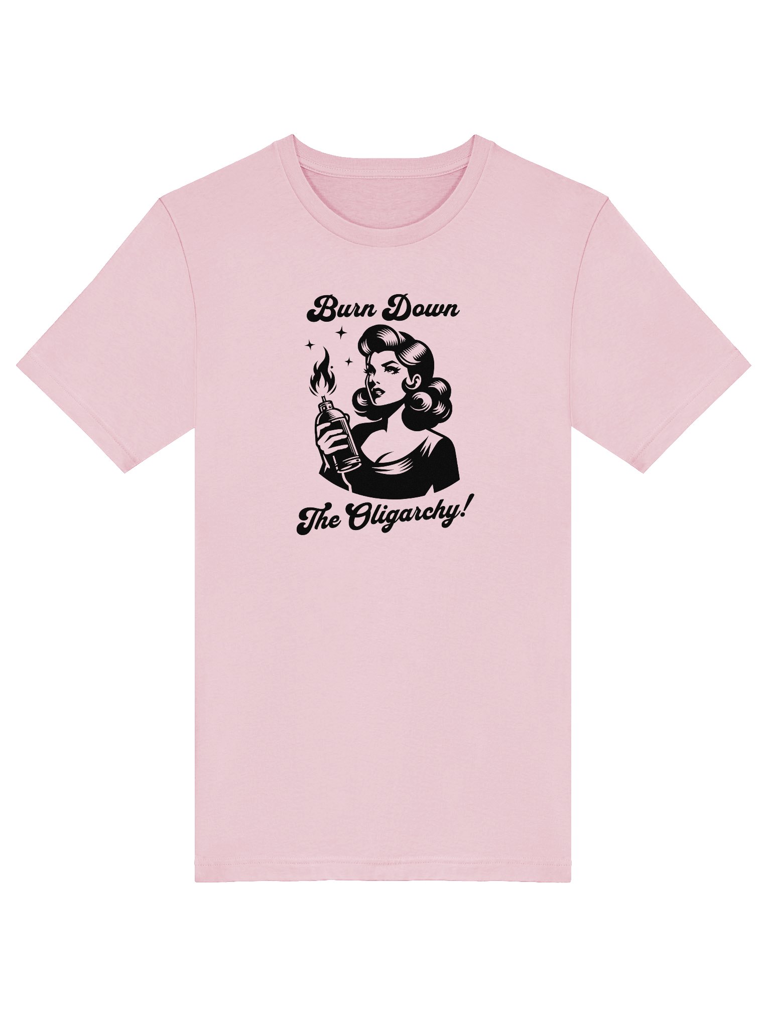 Burn Down The Oligarchy Retro Supersoft T-Shirt product image (19)