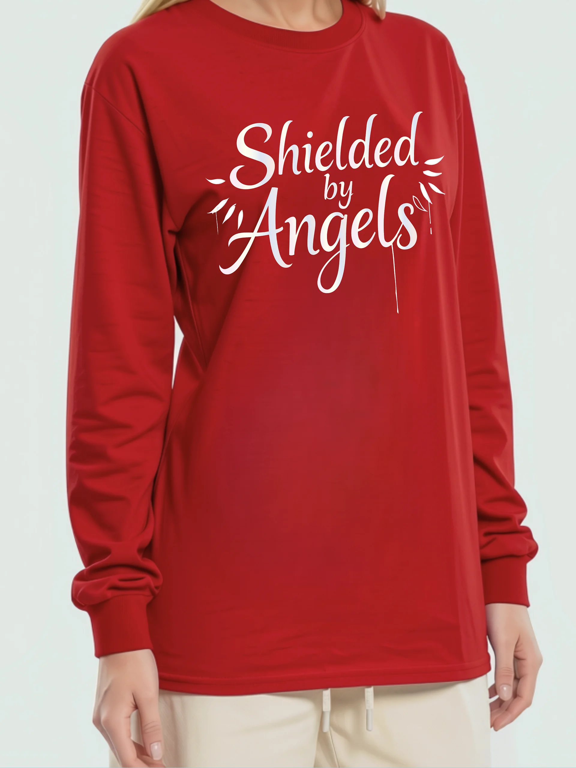 Shielded by Angels Long Sleeve Shirt product image (2)
