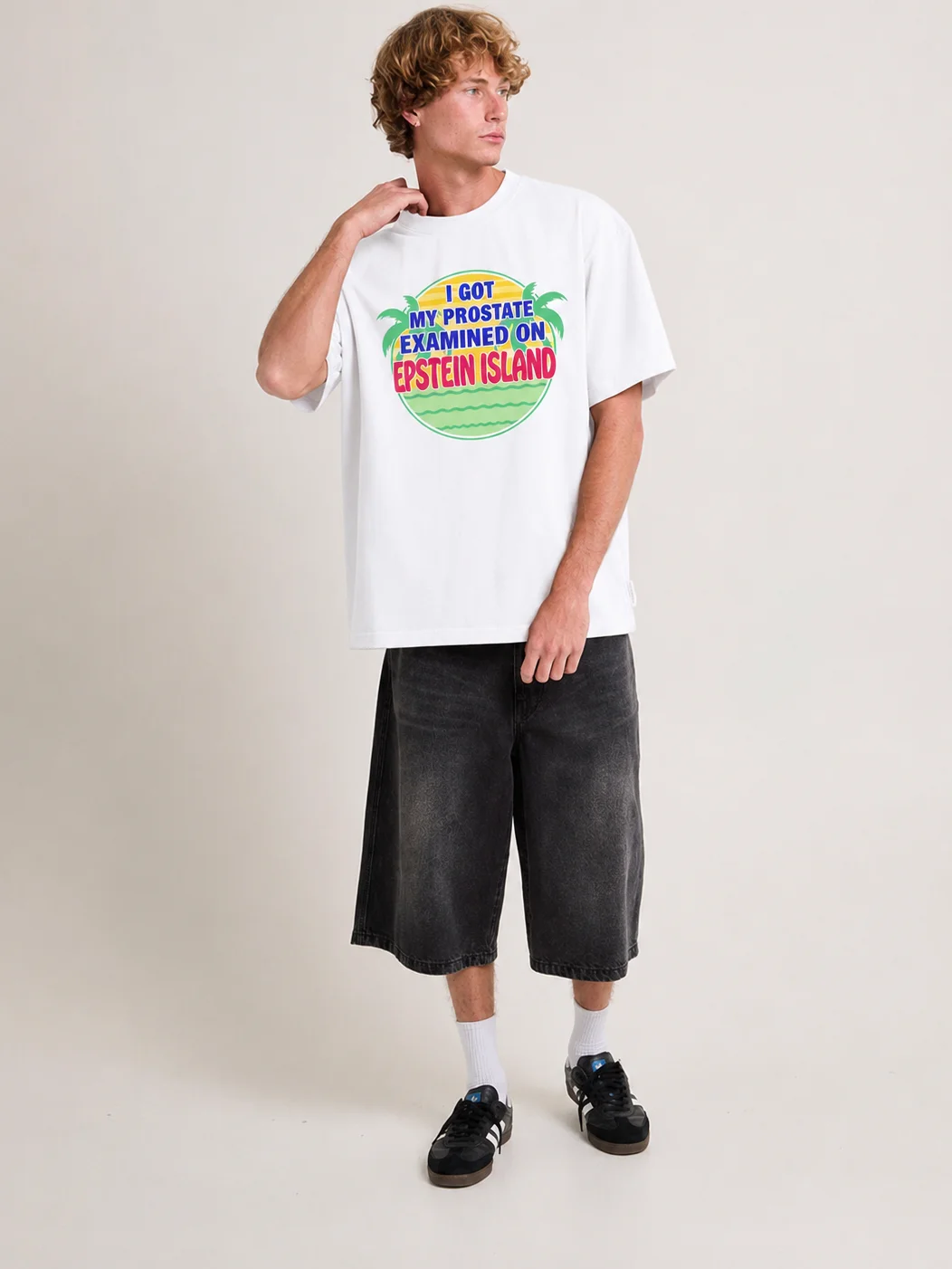 I Got My Prostate Examined On Epstein Island Funny Shirt product image (103)