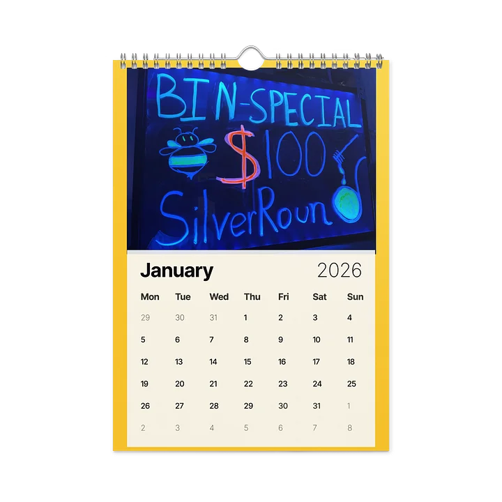 Live In The Hive 2026 Callendar product image (2)