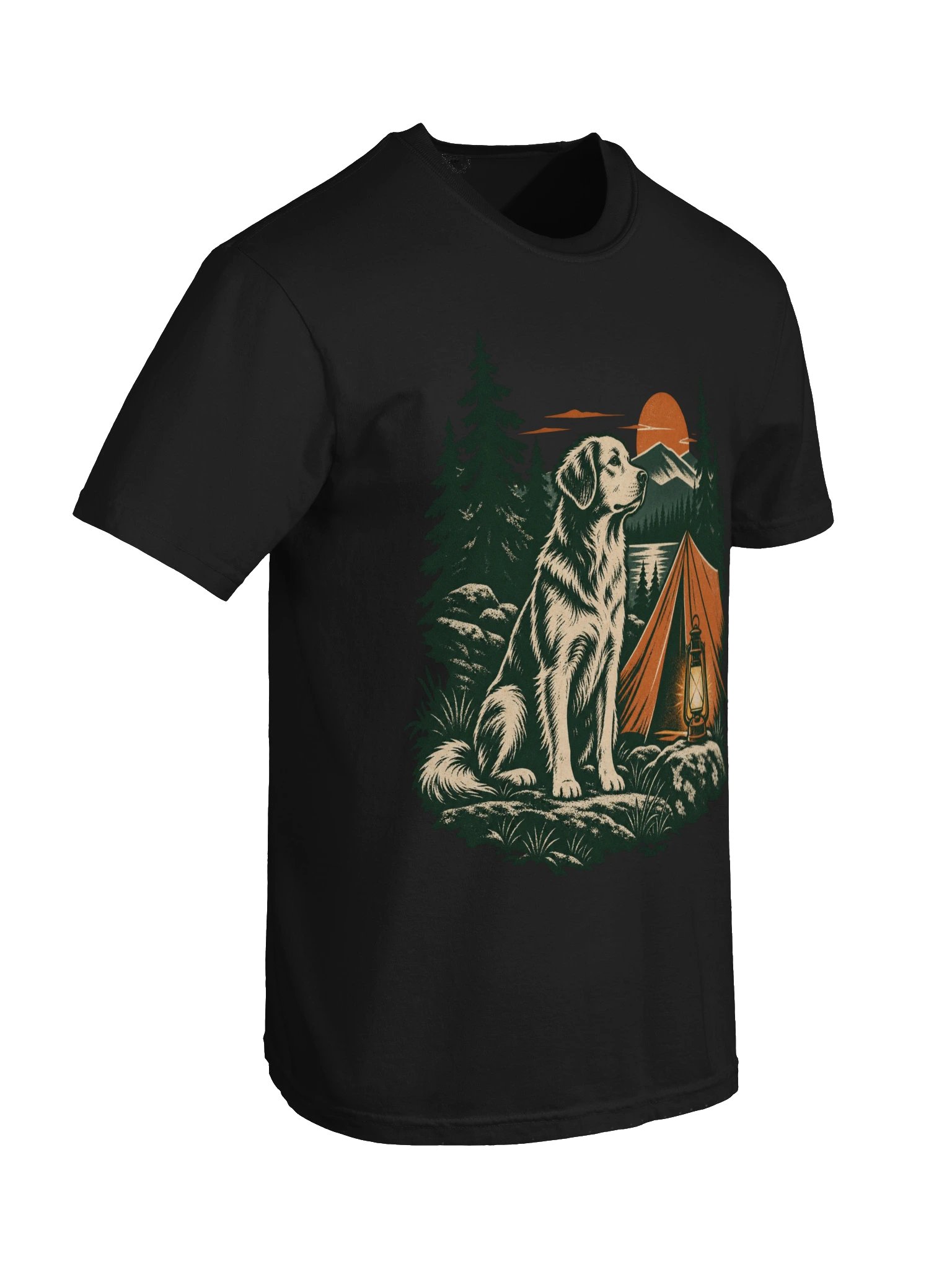 Camp Watch Golden Retriever Tee product image (10)