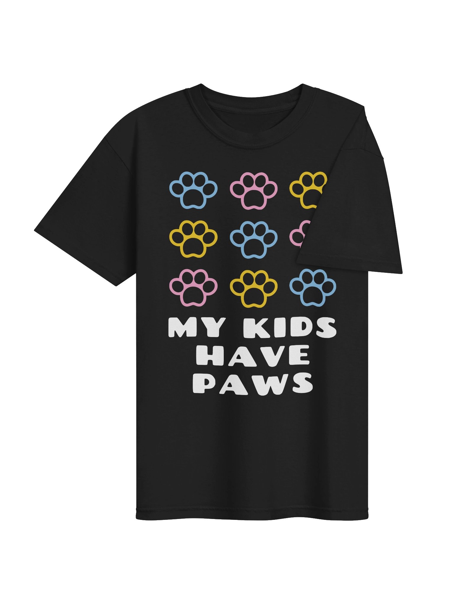 My Kids Have Paws Paw Print Tee product image (4)