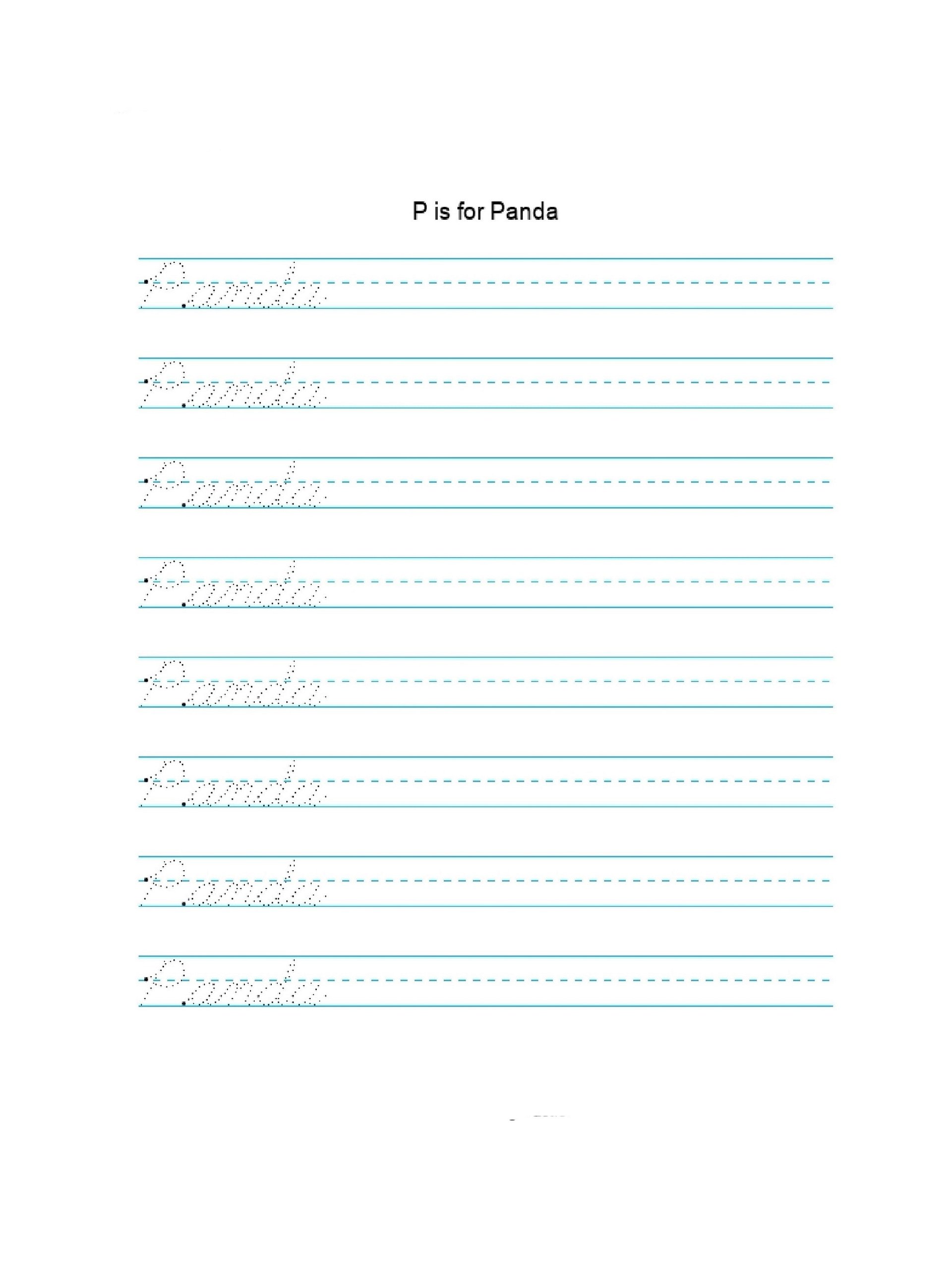 Cursive Writing Worksheets with Animal ABCs product image (7)