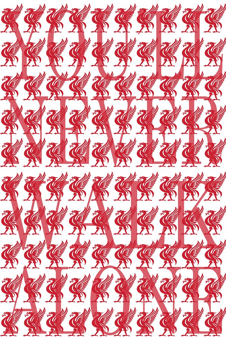 Liverpool FC - You'll Never Walk Alone - Small Wallpaper product image (1)