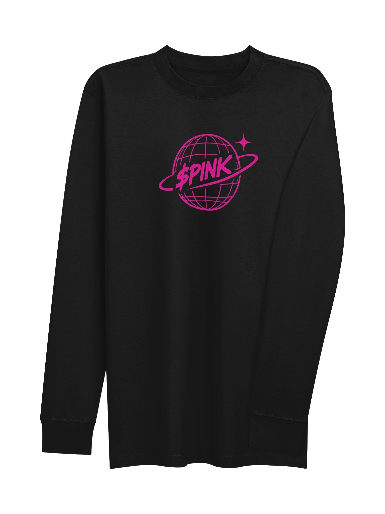 $PINK COIN Orbit Long Sleeve product image (4)
