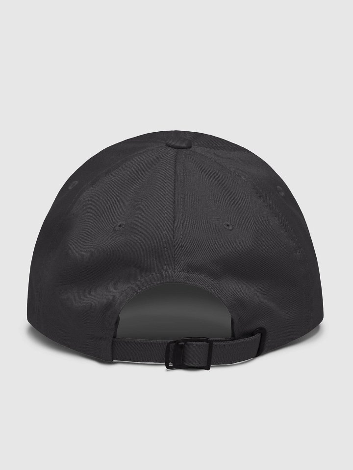 ELFSAR PLAYS DAD HAT Round Logo Red & Black on White product image (2)