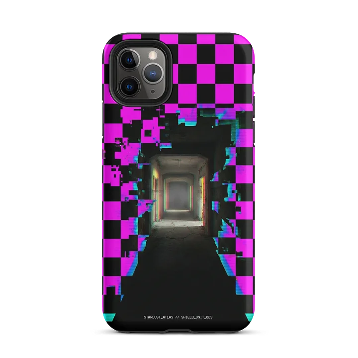 OBJECT 024: SYSTEM_SHIELD // RENDER_DEPTH - iPhone Tough Case product image (2)