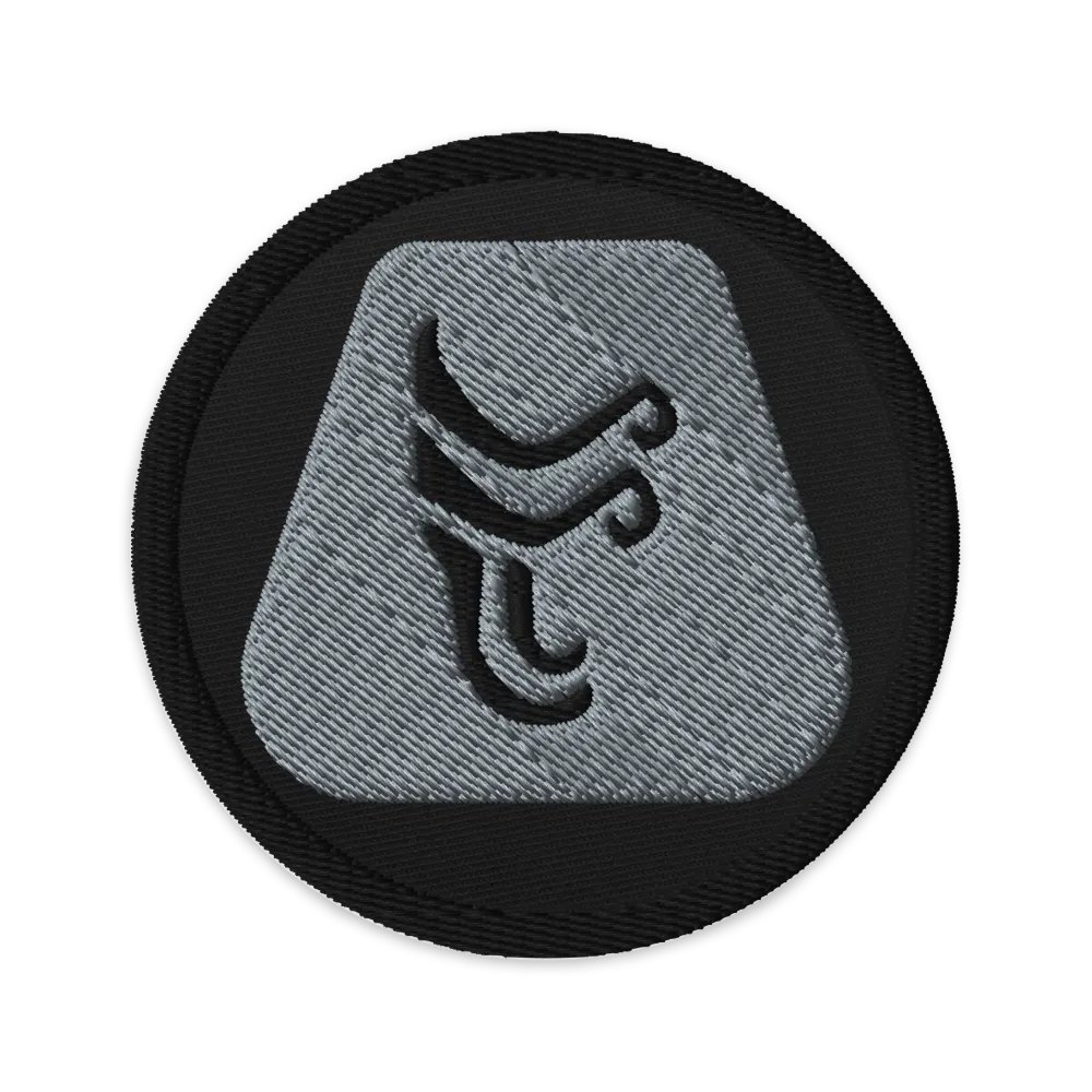 Ohm Rune - 3'' Embroidered Patch product image (1)