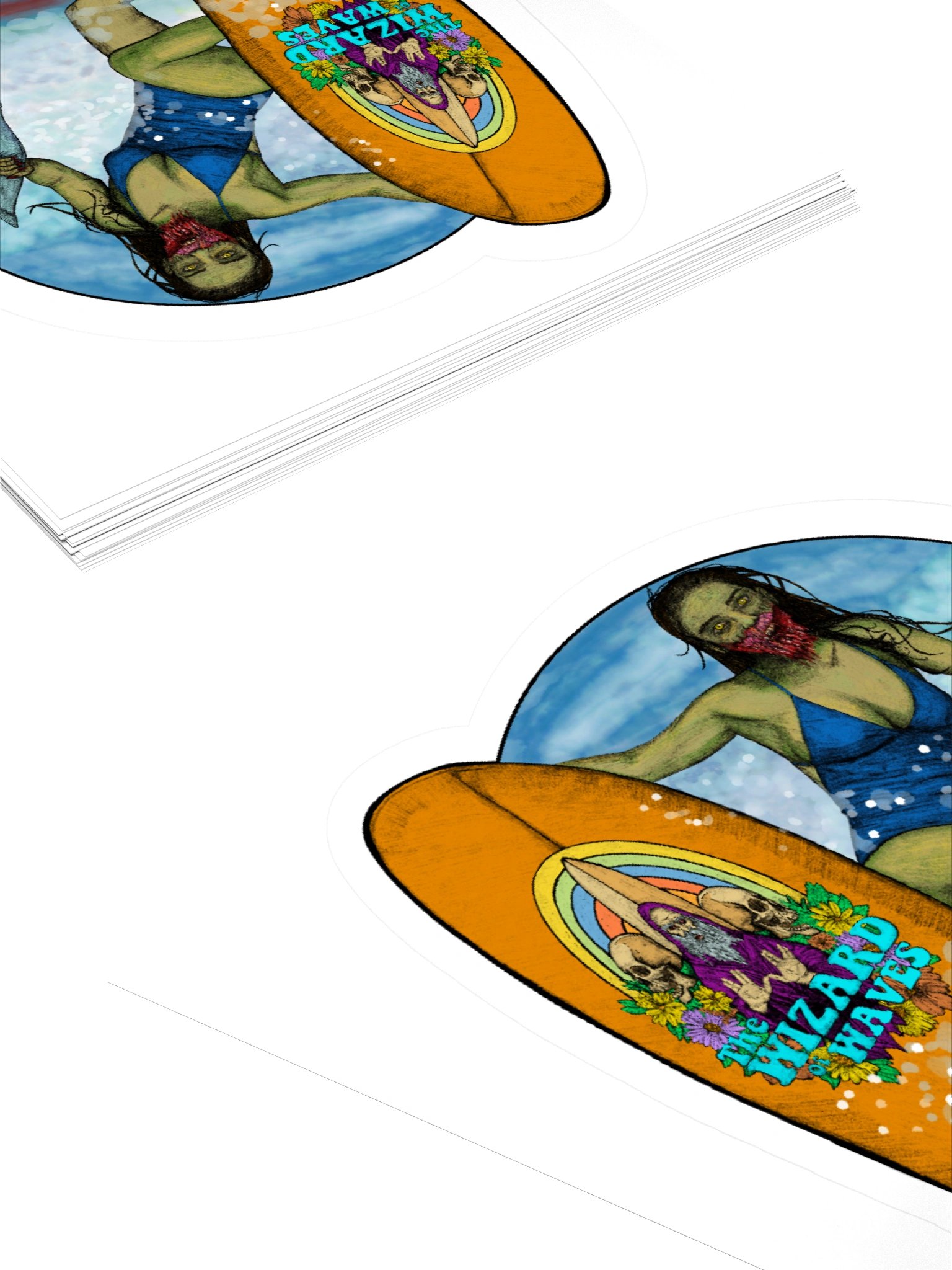 Shark Attack Sticker product image (12)