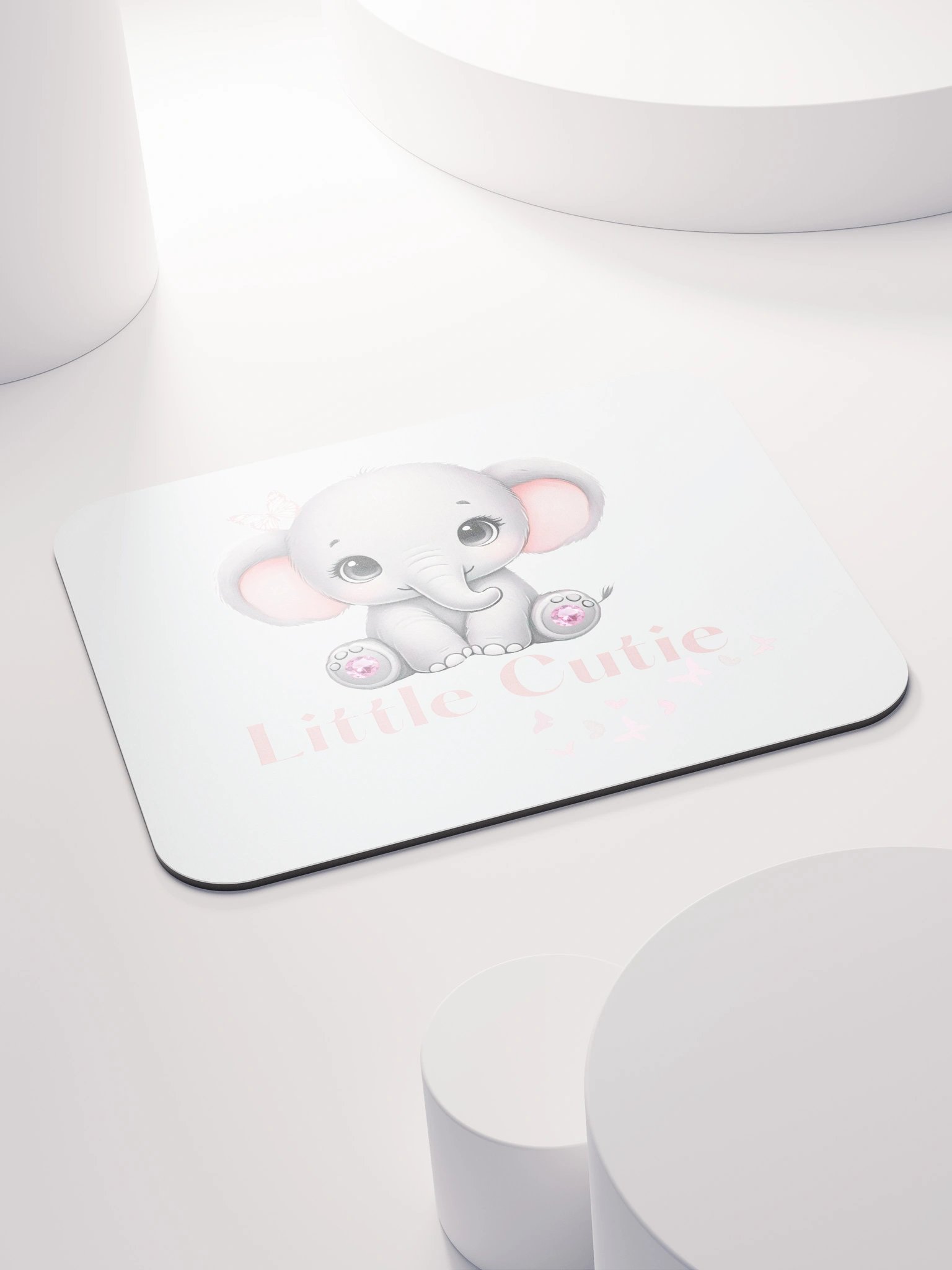 Little Cutie Elephant Mouse Pad product image (4)