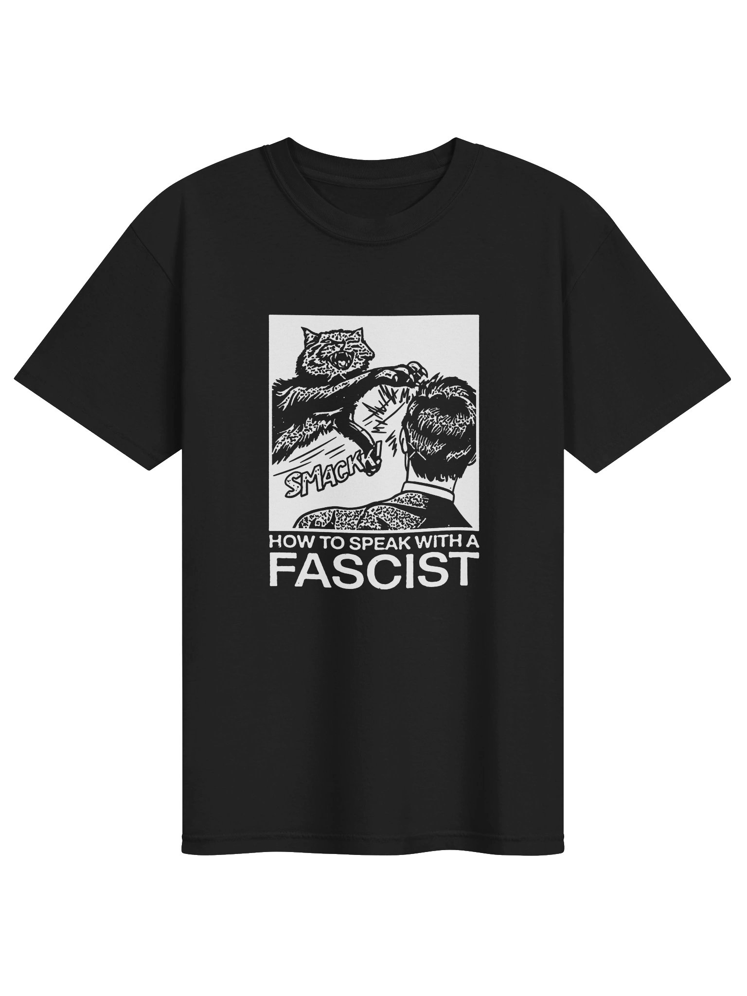SMACK ! - T-shirt. black vers. product image (1)