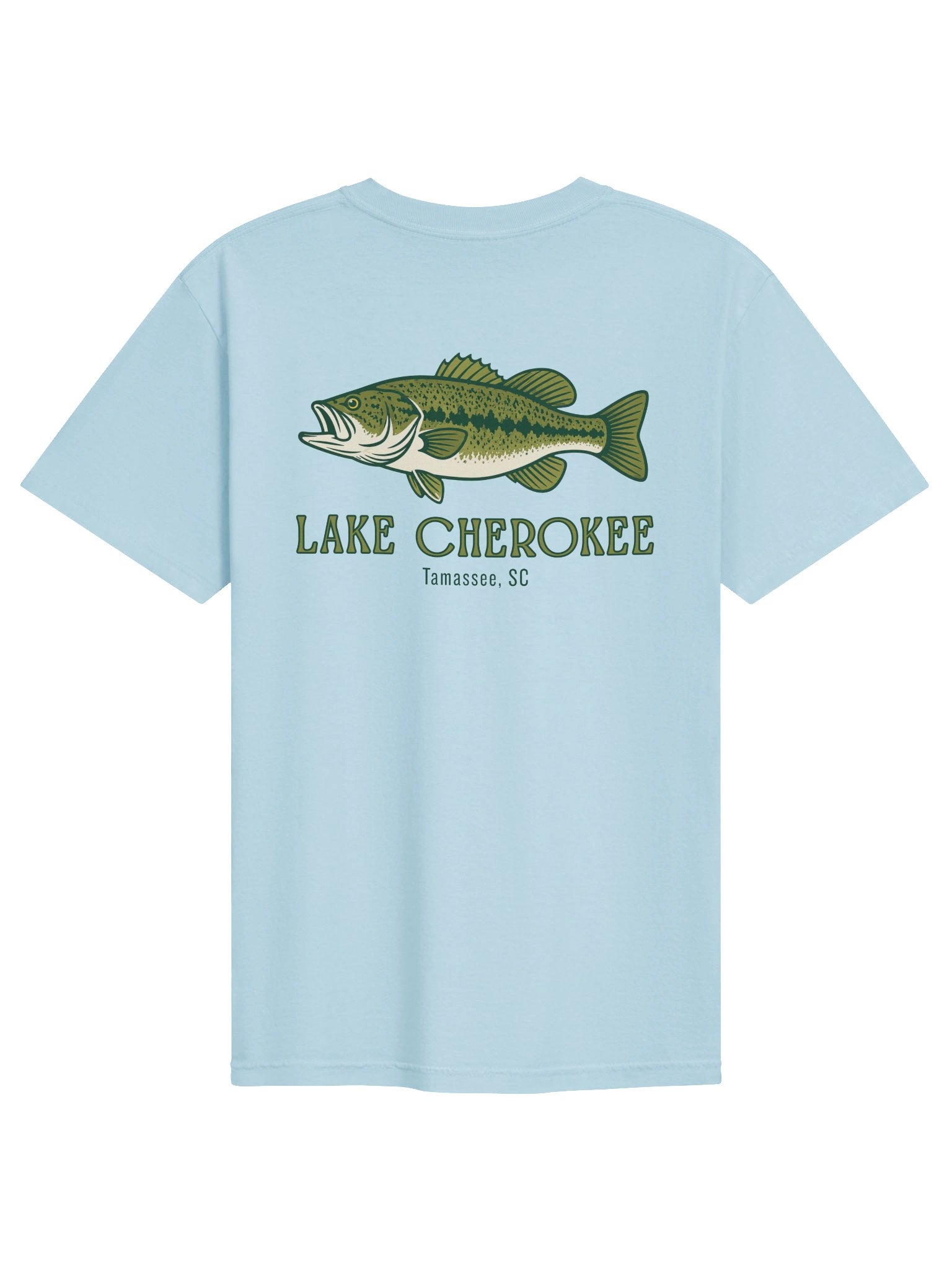Lake Cherokee Bass Tee product image (1)