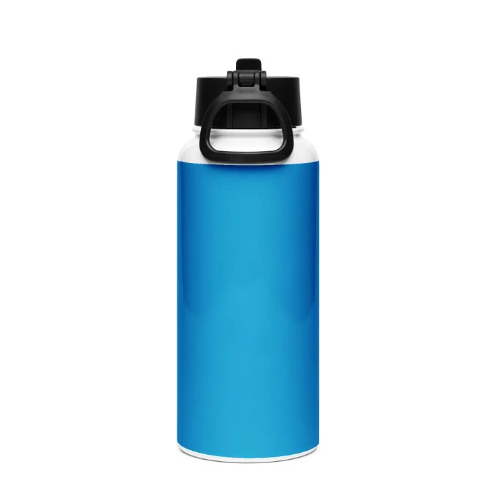 Blue ZKOT Stainless Steel Water Bottle with a Straw Lid - Show Your Support - Drinkware product image (2)