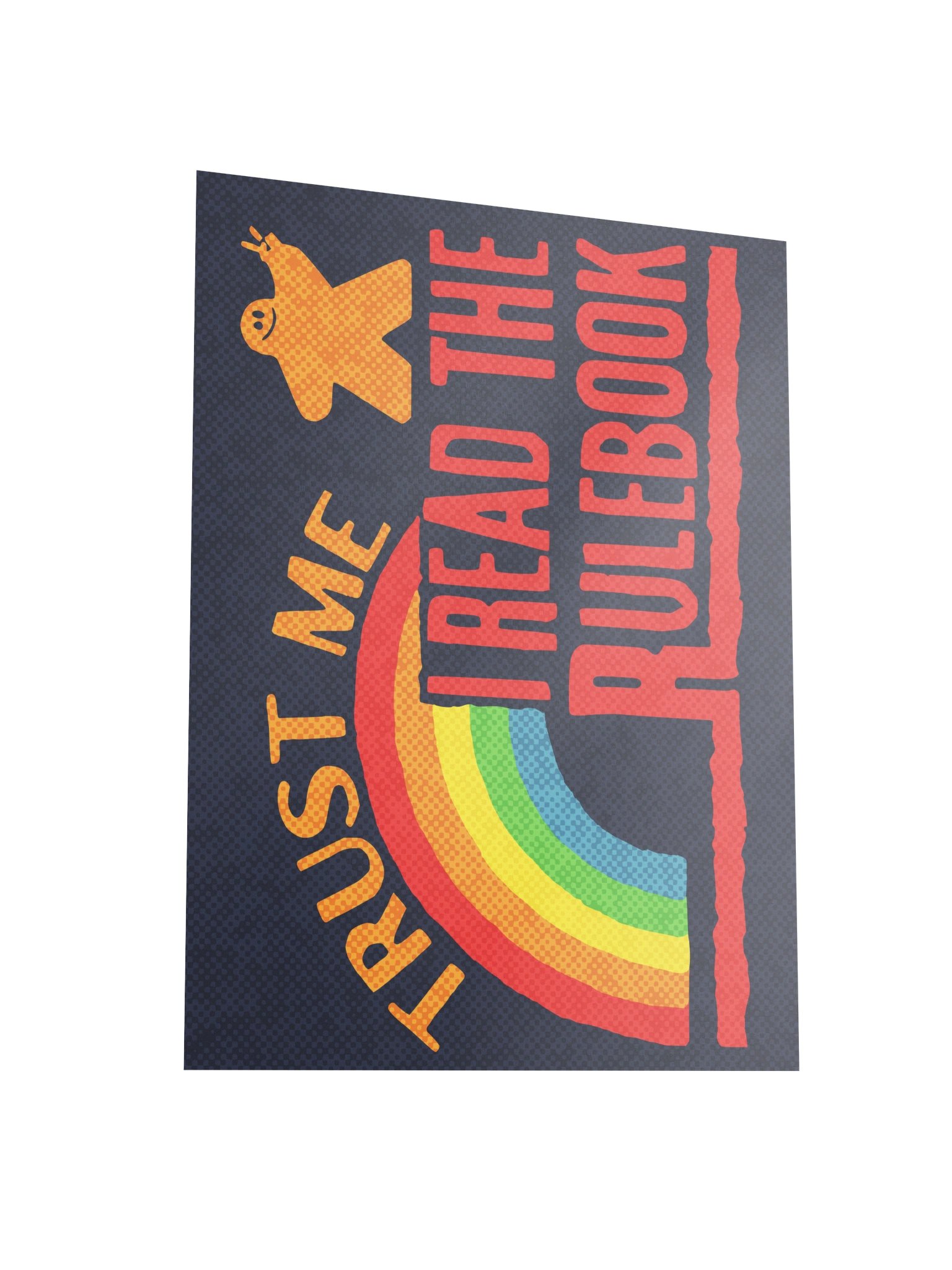 Rulebook Rainbow Board Game Room Poster - UNFRAMED product image (3)