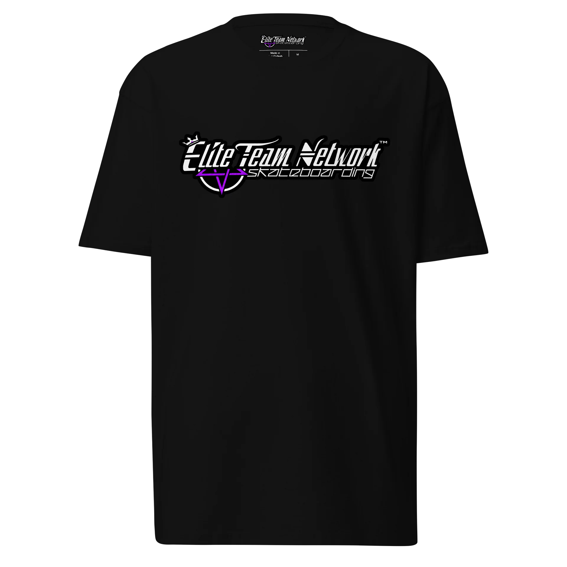 ETN Skateboarding T-Shirt (With Back Emblem) product image (1)