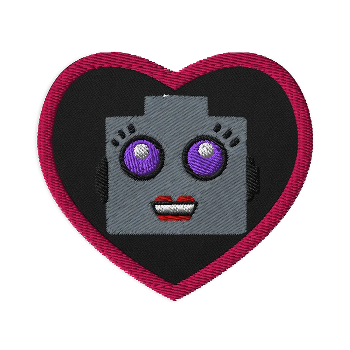 Robot Lady Iron-on Patch product image (1)