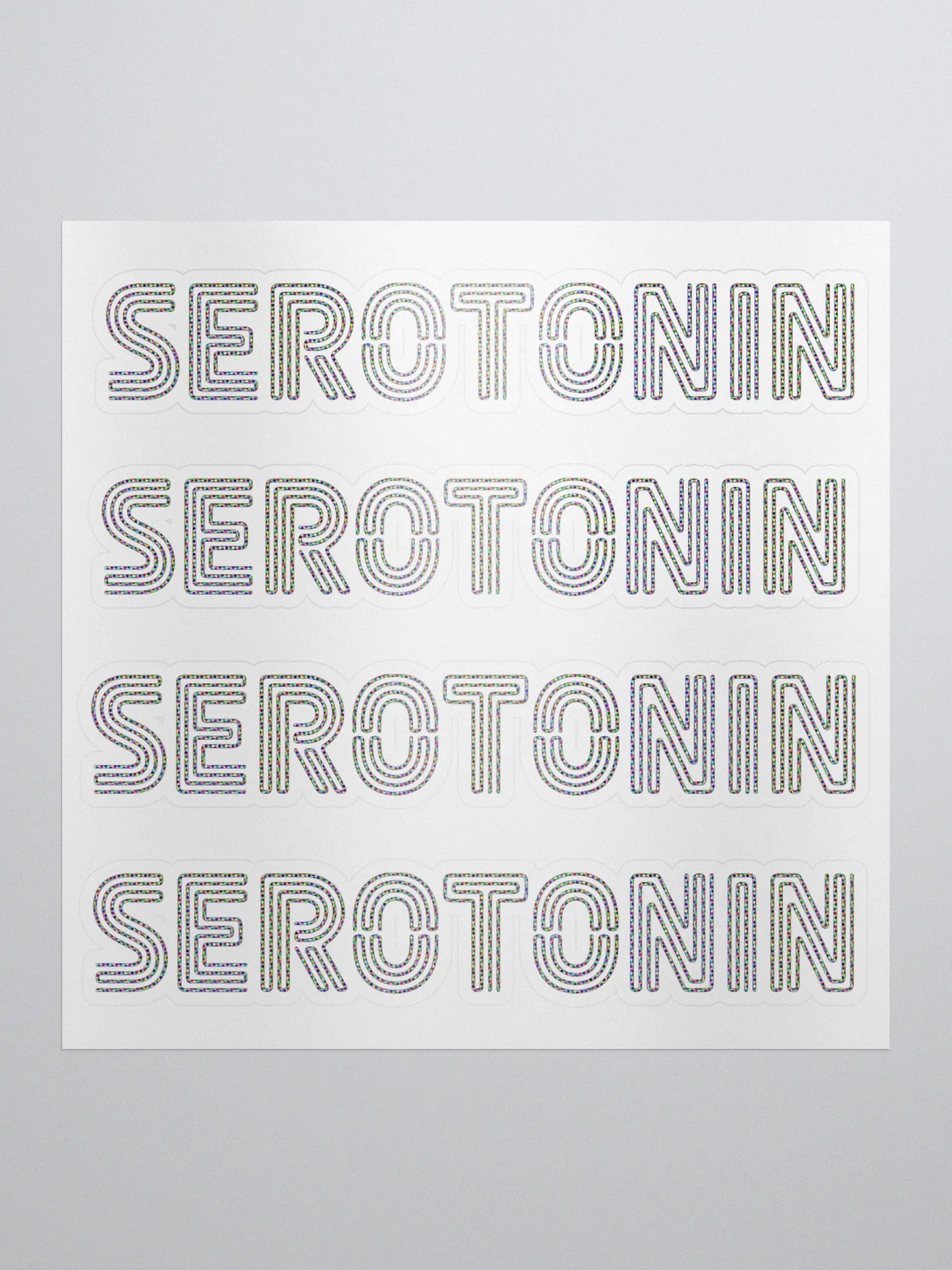 Serotonin Sticker Sheet product image (2)