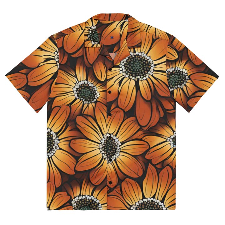 Sunset Blooms Hawaiian Shirt product image (2)