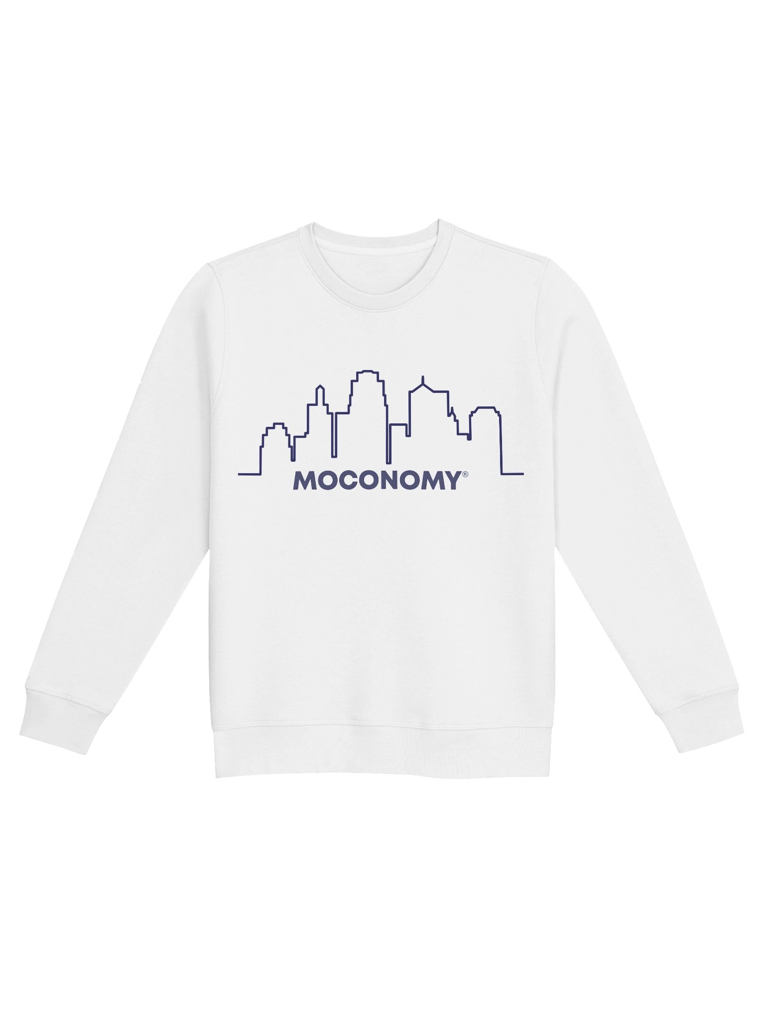 Moconomy Sweatshirt White product image (1)