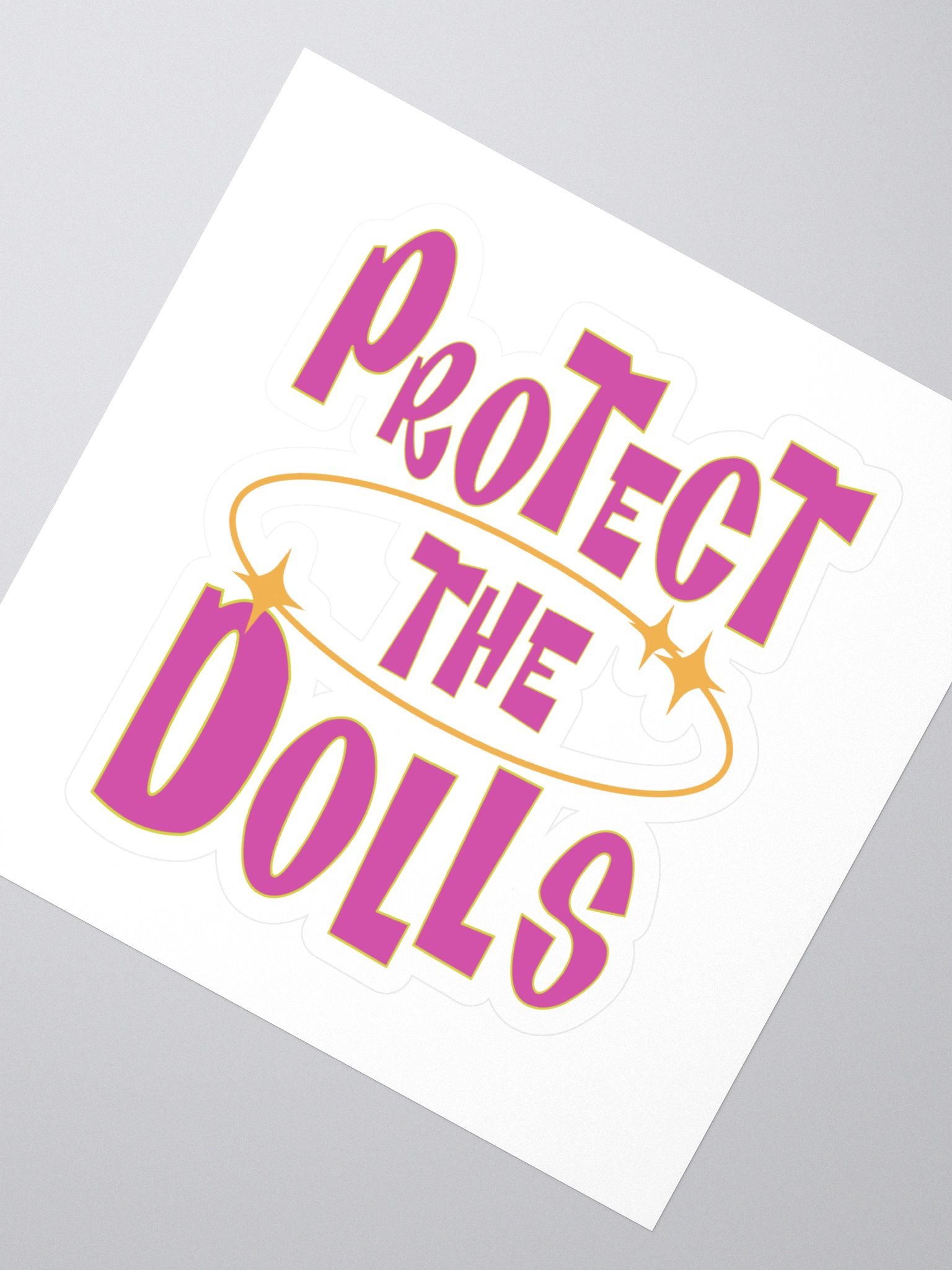Protect the Dolls Kiss Cut Stickers product image (2)