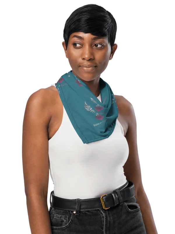 Son of Alvoda Teal Bandana product image (2)