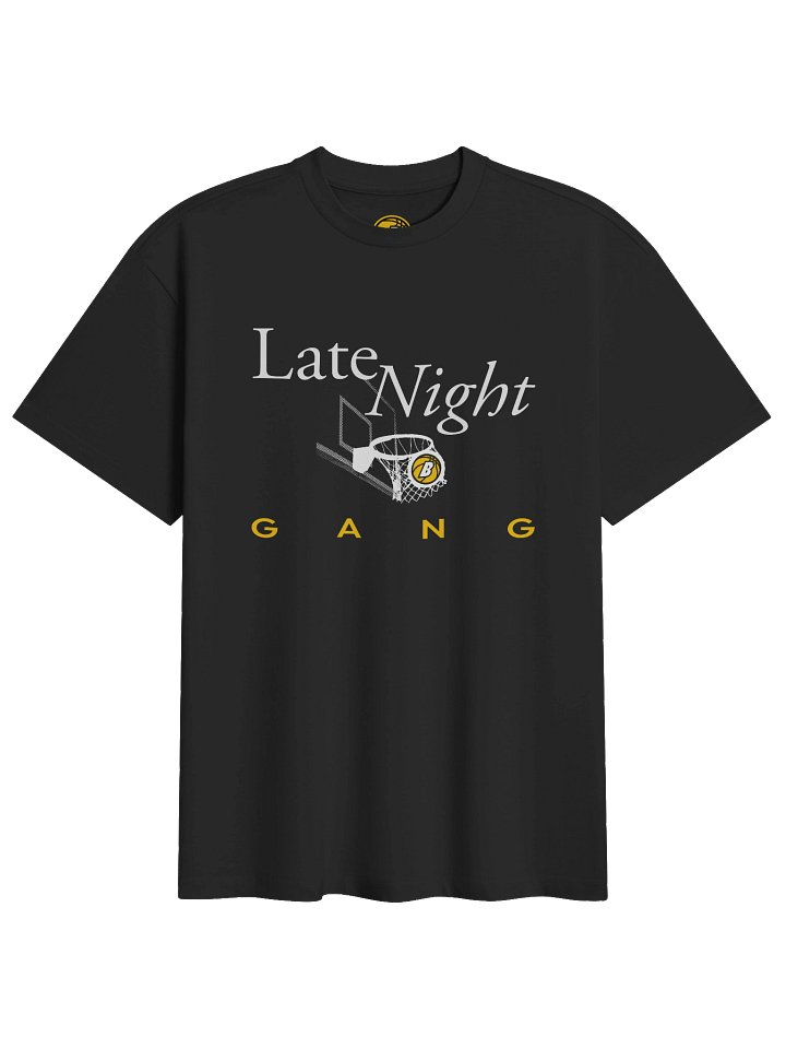 Late Night Gang Boxy (Black) product image (1)