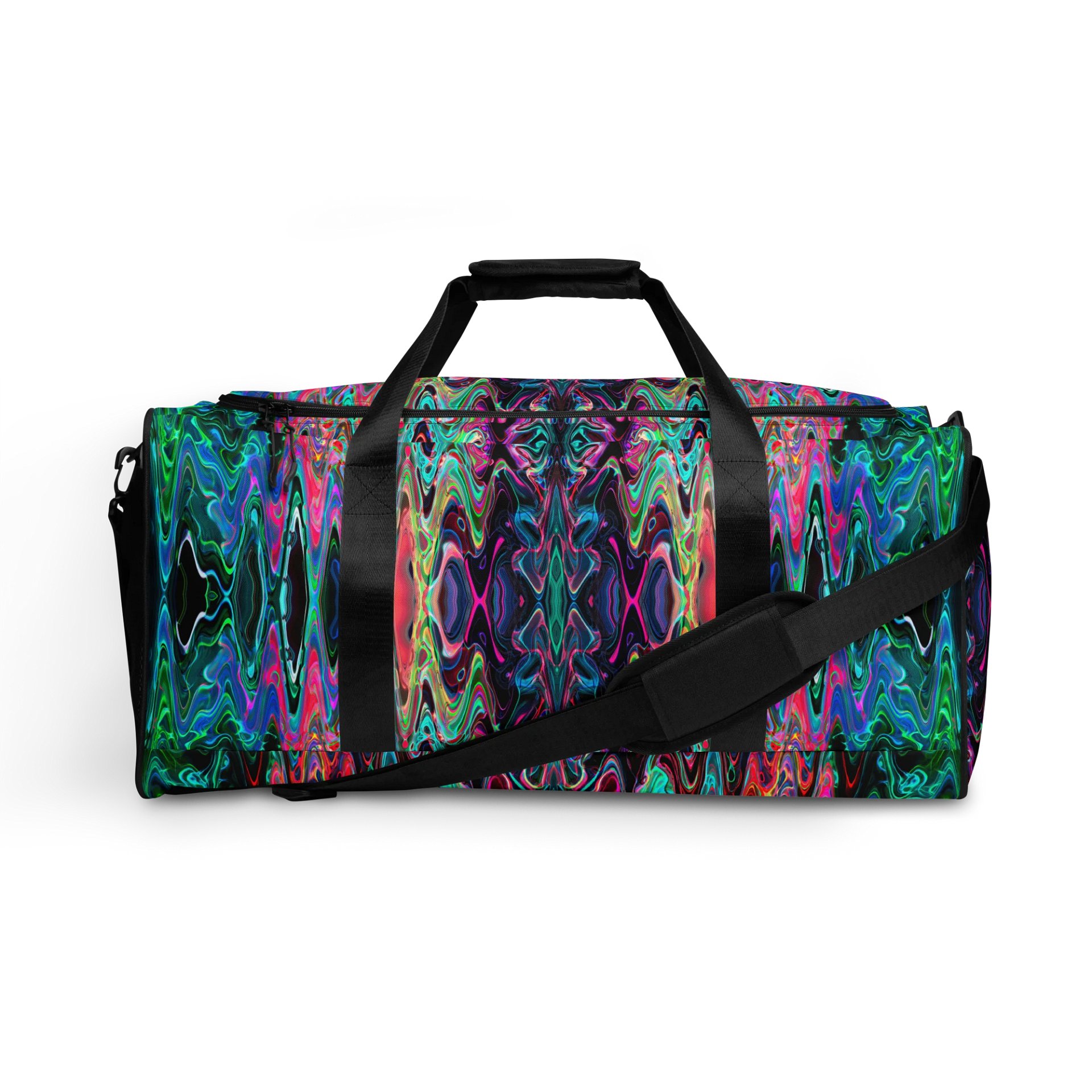Radiant Resonance Fracture All-Over Print Duffle product image (8)