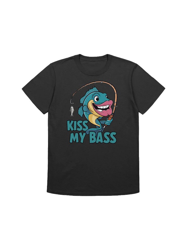 Fishing Lover - Kiss My Bass: The Fun Side of Fishing T-Shirt product image (4)