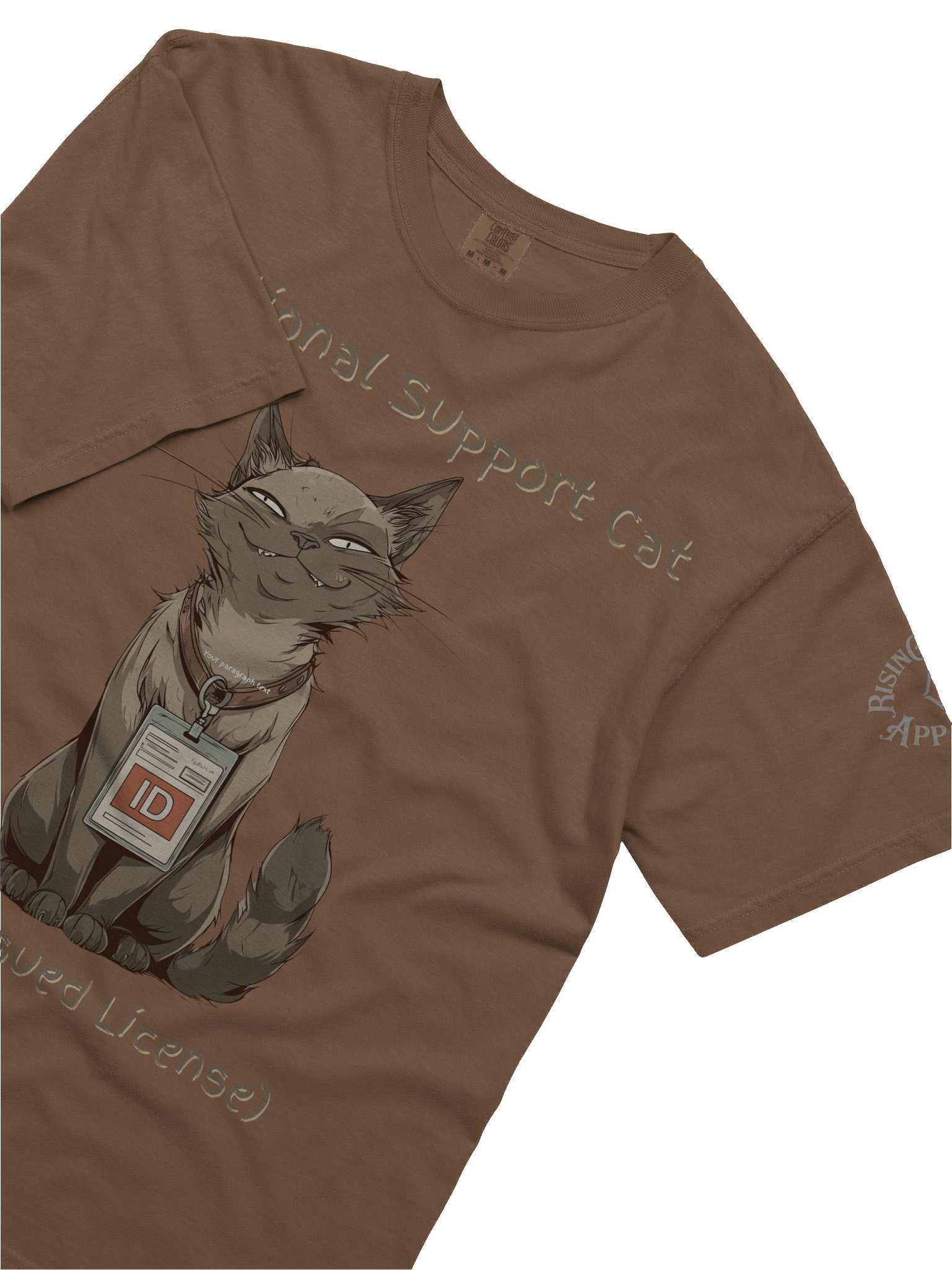 Rising Sons™ Emotional Support Cat Tee product image (2)
