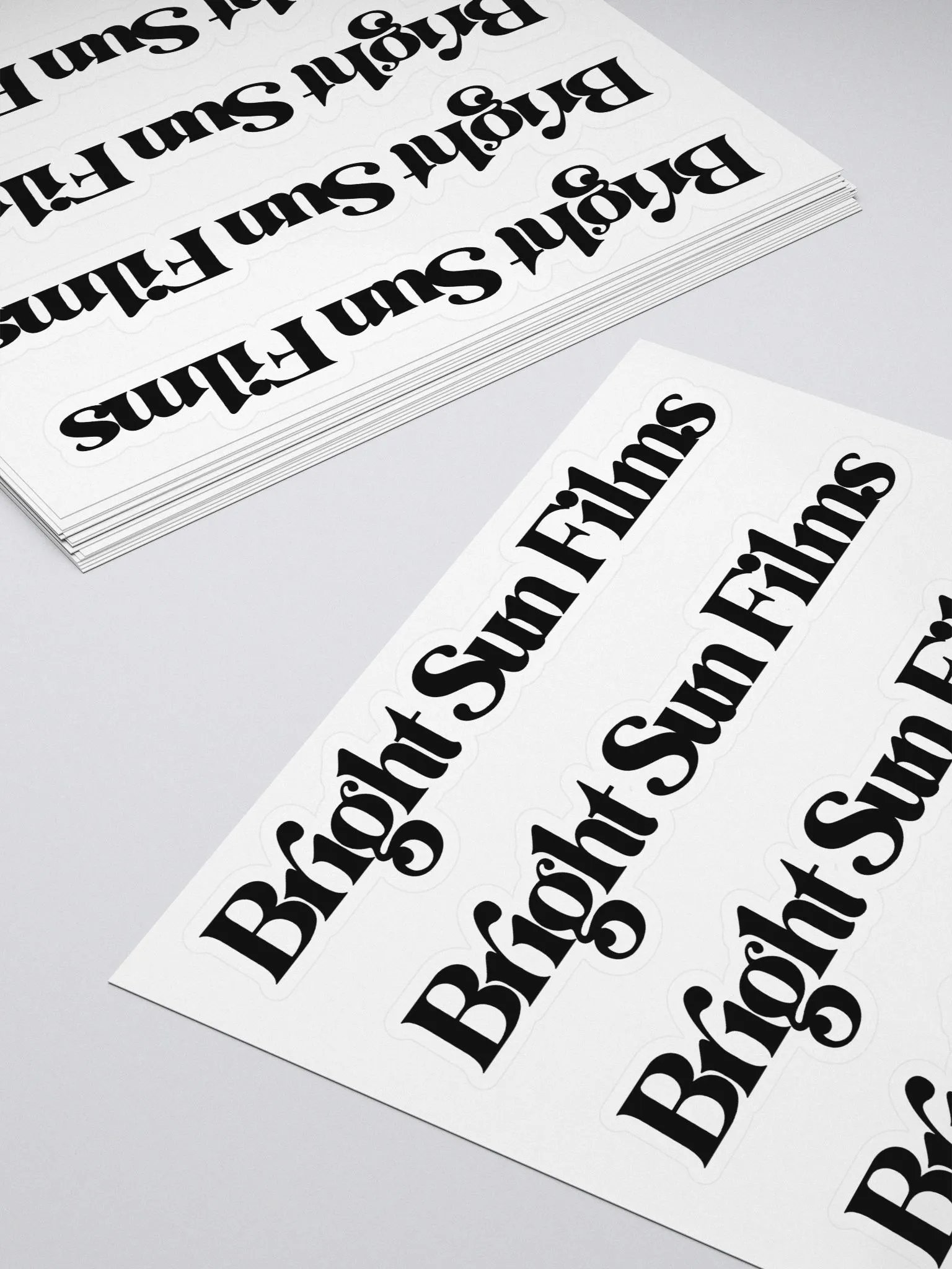 Vintage Logo Sticker Sheet product image (1)
