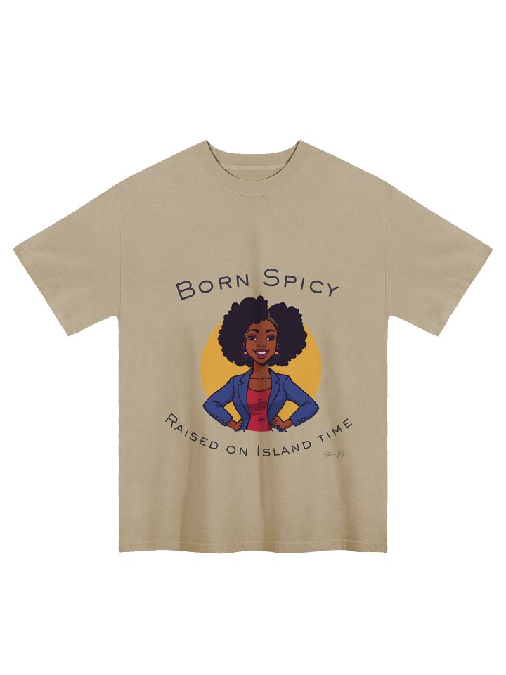 Spicy Island Vibes Oversized Tee product image (3)