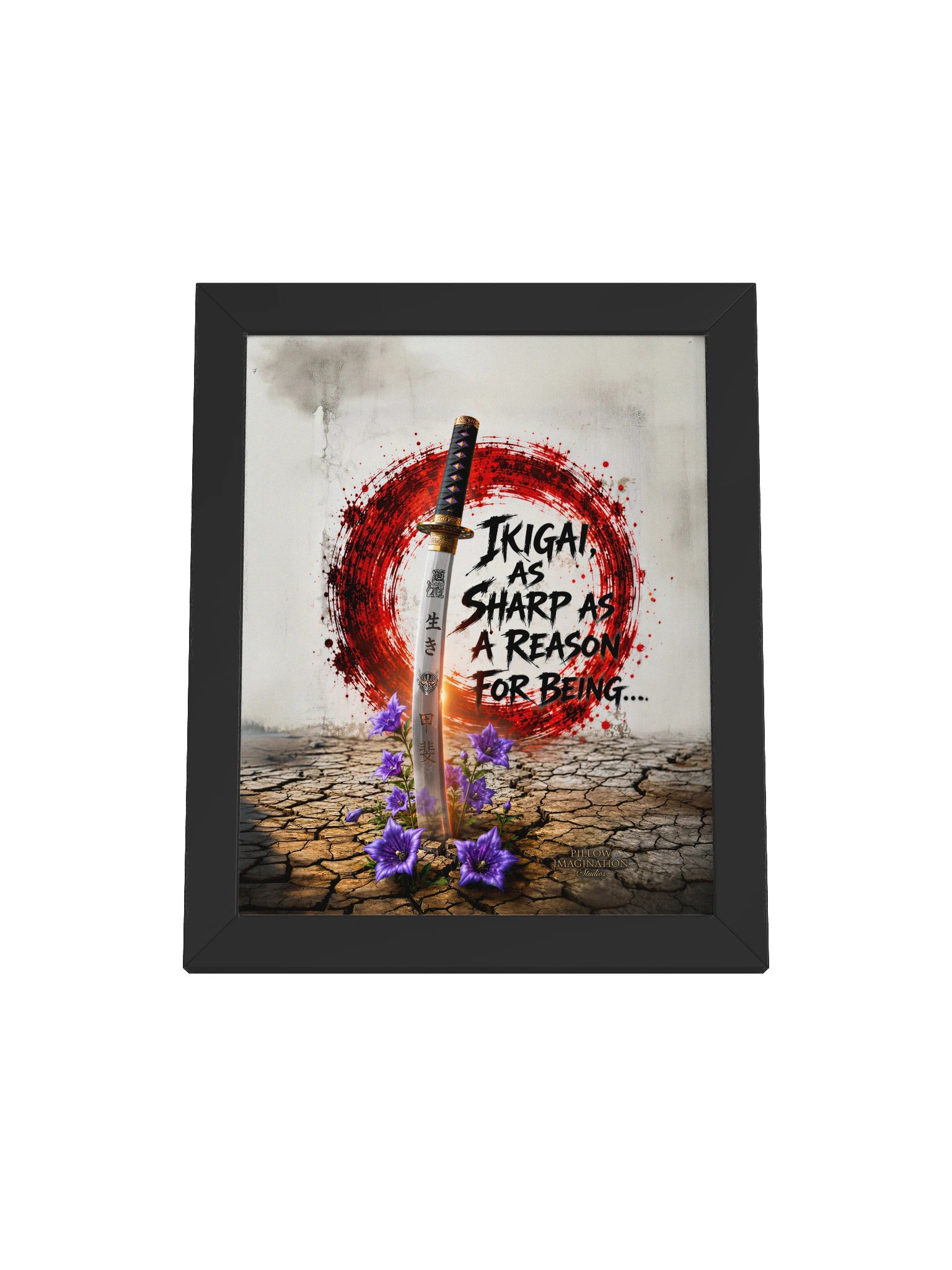 Ikigai — Framed Print product image (1)