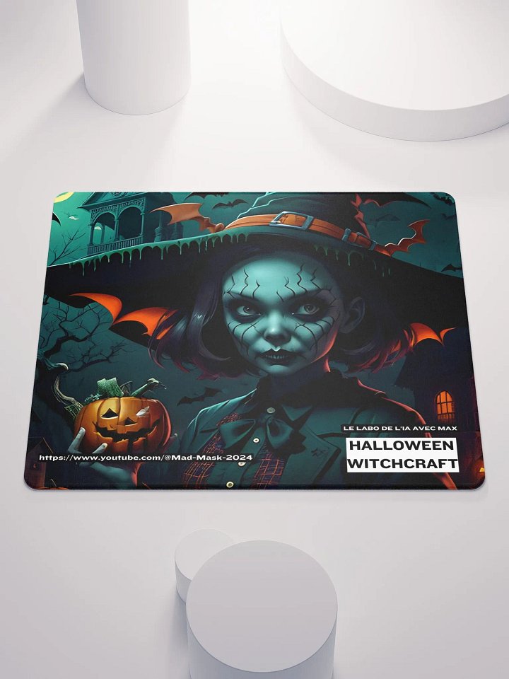 Mouse Pad Gaming Halloween Witchcraft product image (1)