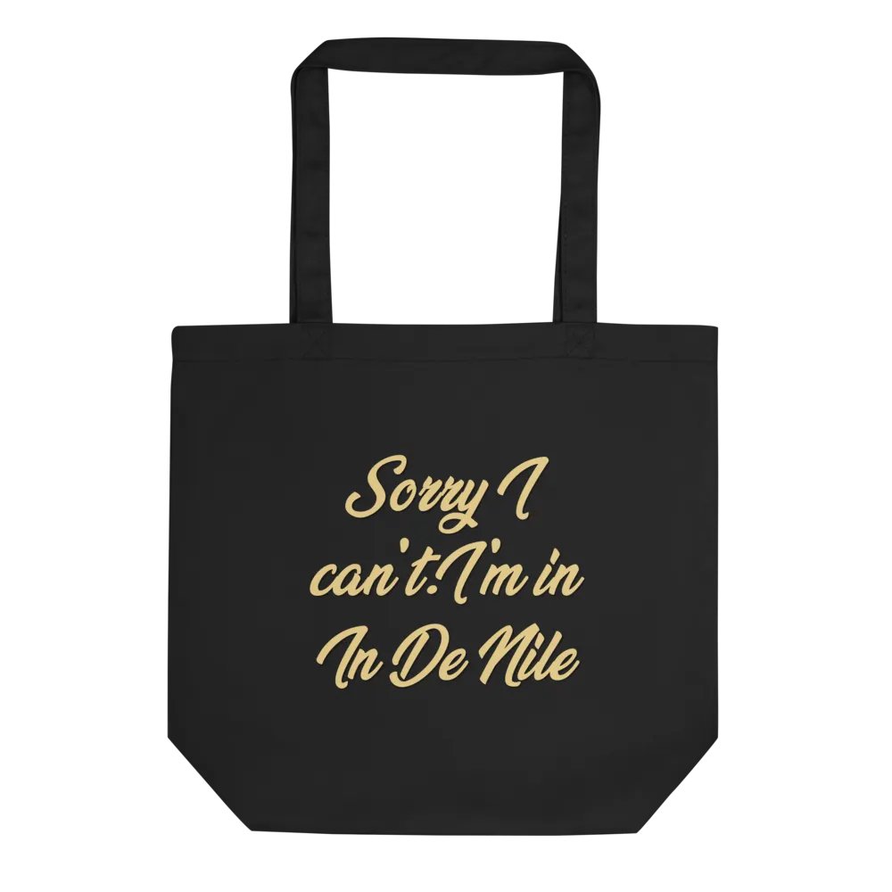 Sorry I Can't I'm in De Nile Tote Bag product image (7)