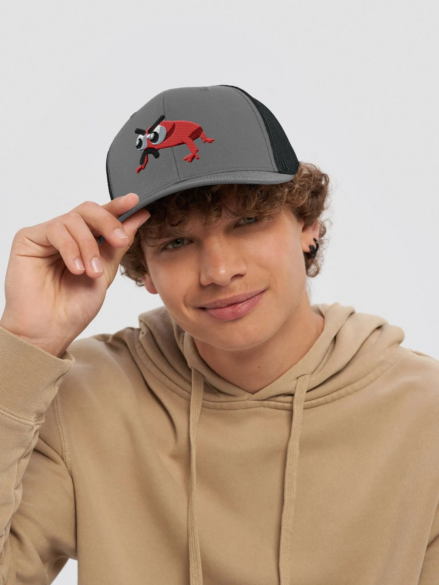 Zeepkist Trucker Cap - Angry Red Toad product image (40)