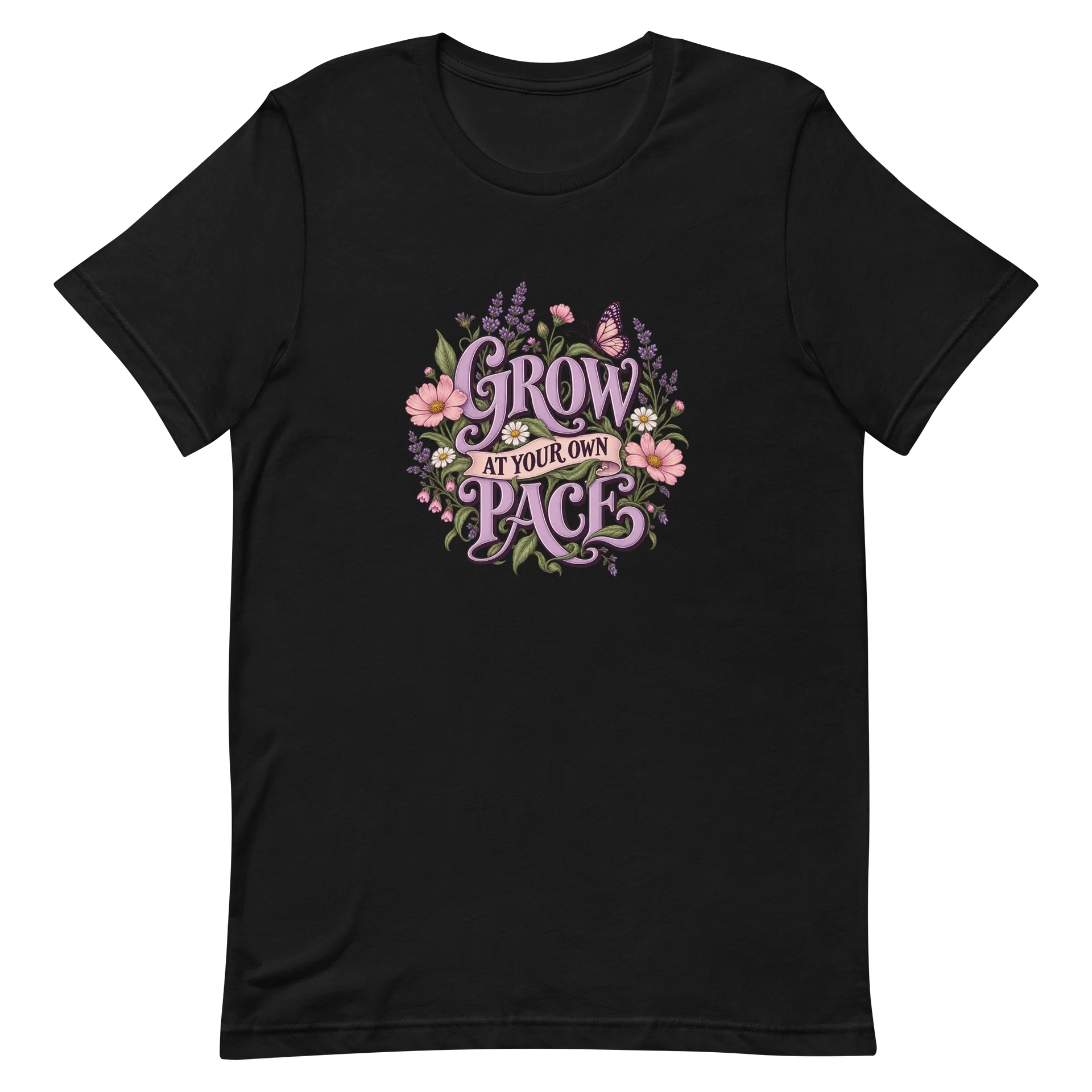 Grow at Your Own Pace Floral Tee product image (4)