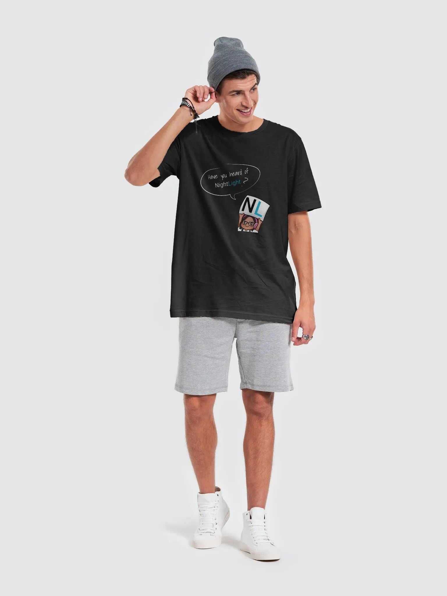 Have you heard of NightLight? - T-shirt product image (5)
