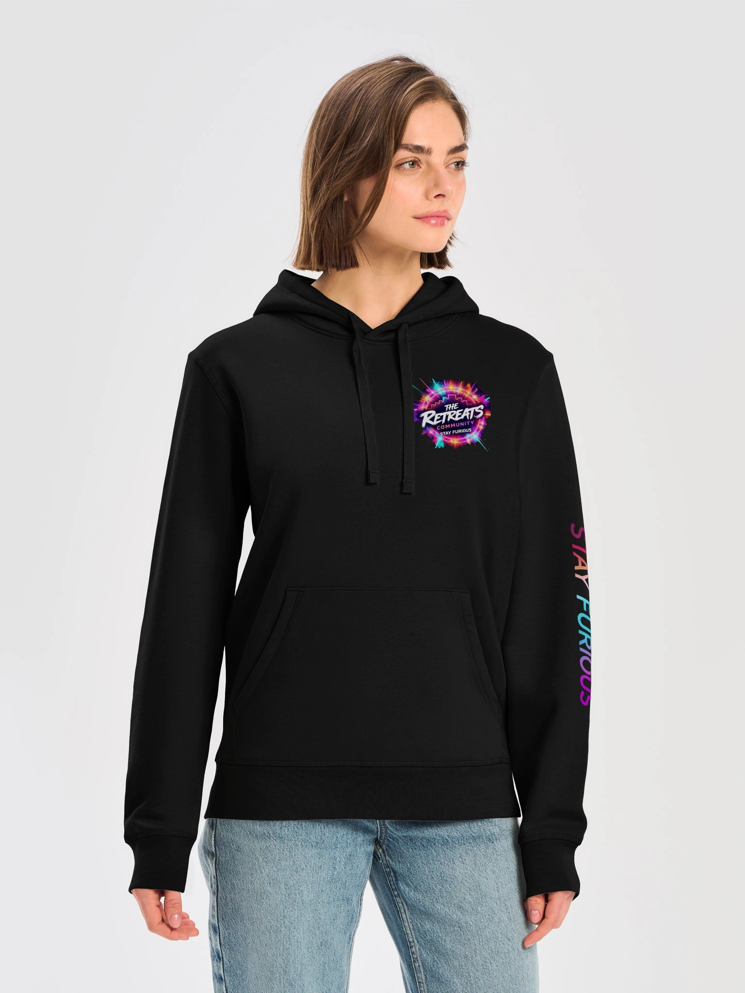 Furious Neon Unisex Hoodie product image (13)