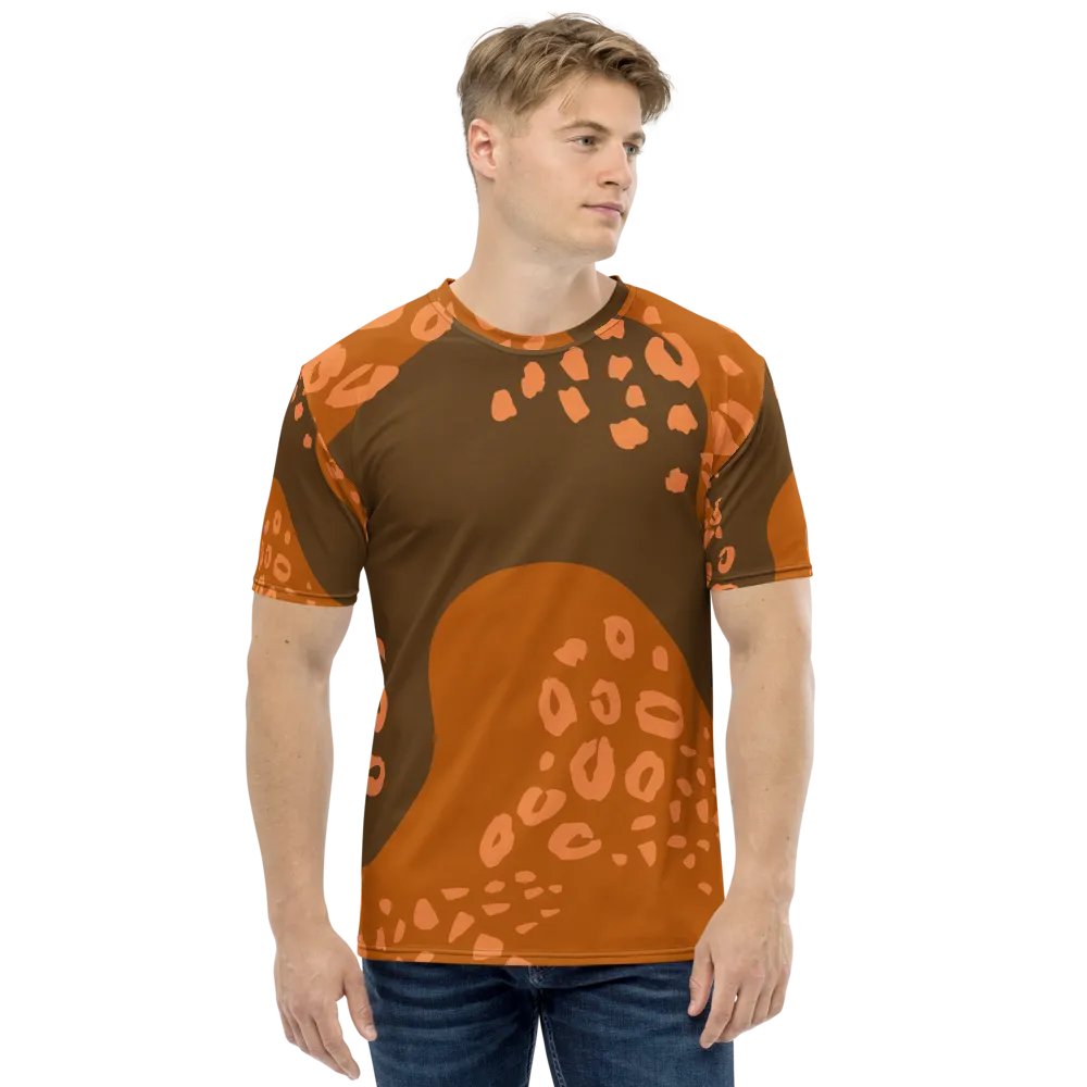 Wild Orange Leopard All-Over Tee product image (2)