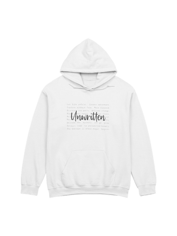 Unwritten – Trusting the Journey and Emotional Healing Mental Health Awareness Hoodie product image (33)
