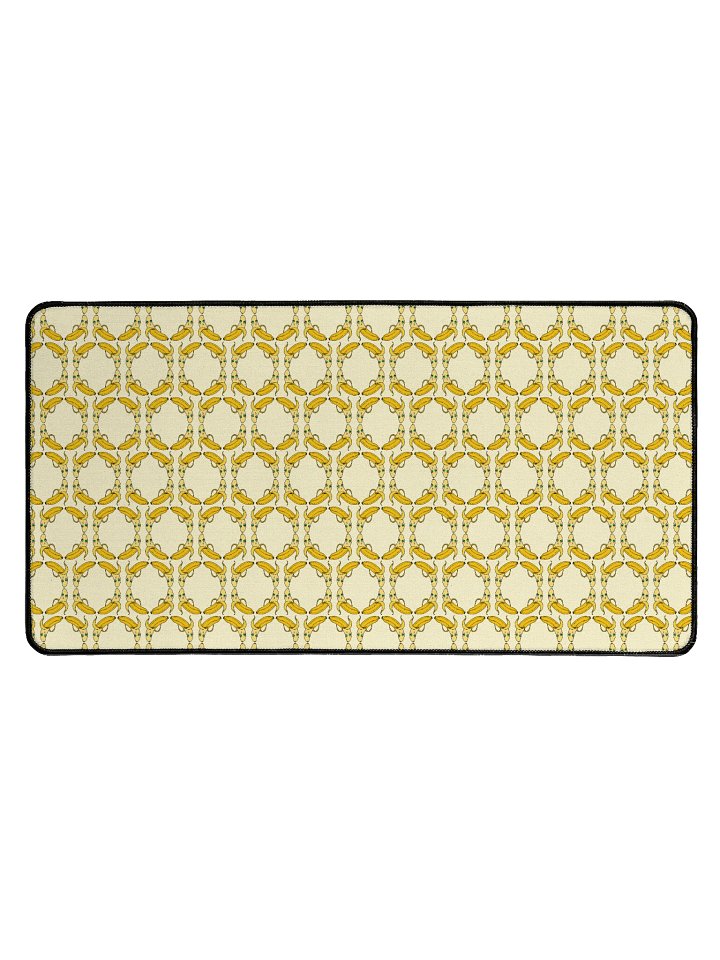 UwU Banana Desk Mat 15.5"x31.5" product image (1)