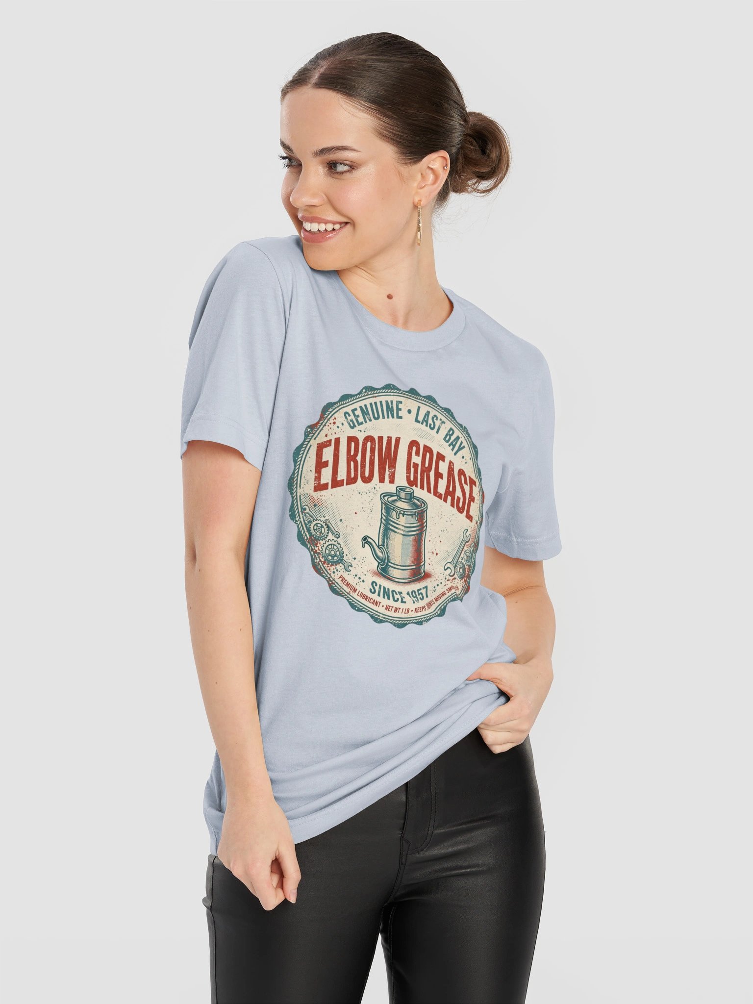 Elbow Grease Genuine Last Bay 1957 Vintage Mechanic T-Shirt product image (11)