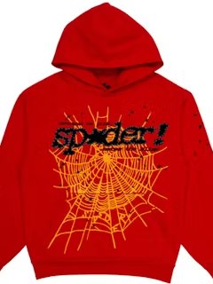 Sp5der P*NK V2 Hoodie Red product image (1)